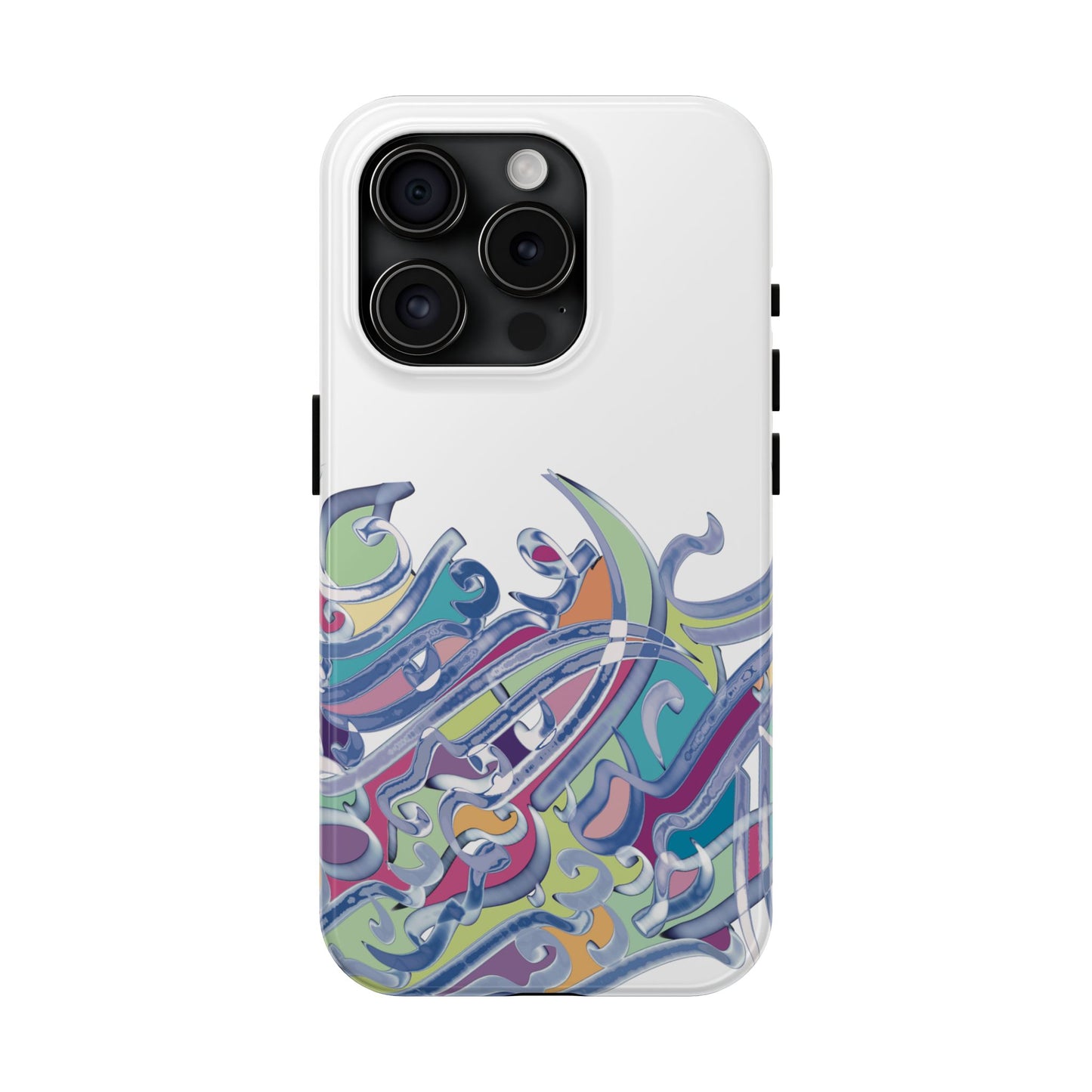 Phone Case Persian Calligraphy Modern Handwriting.