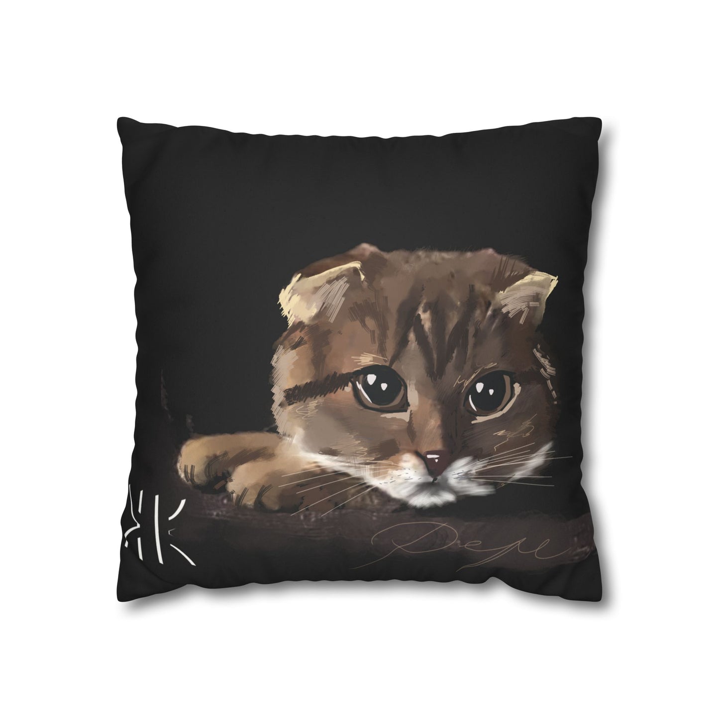 Copy of Pepe Pillowcase -Modern Art Portrait Watercolour Design