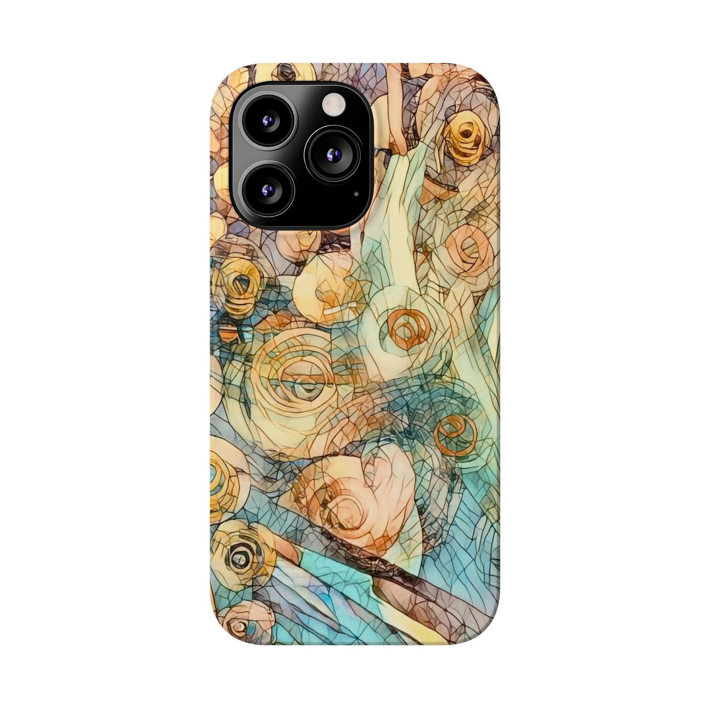 . ' Modern Art Slim Phone Case -.