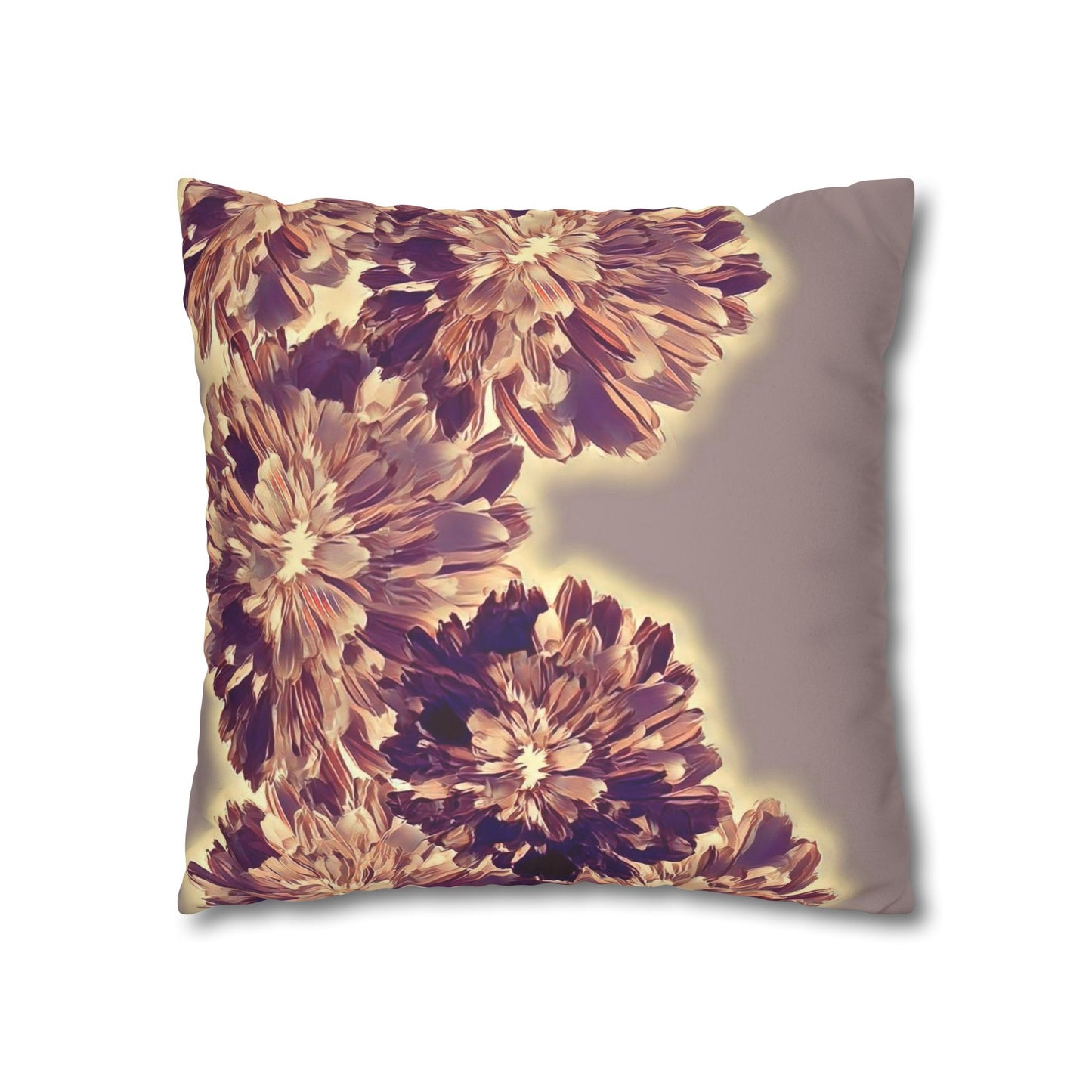 Copy of Modern Digital Painting ' Faux Suede Pillowcase - Home Design