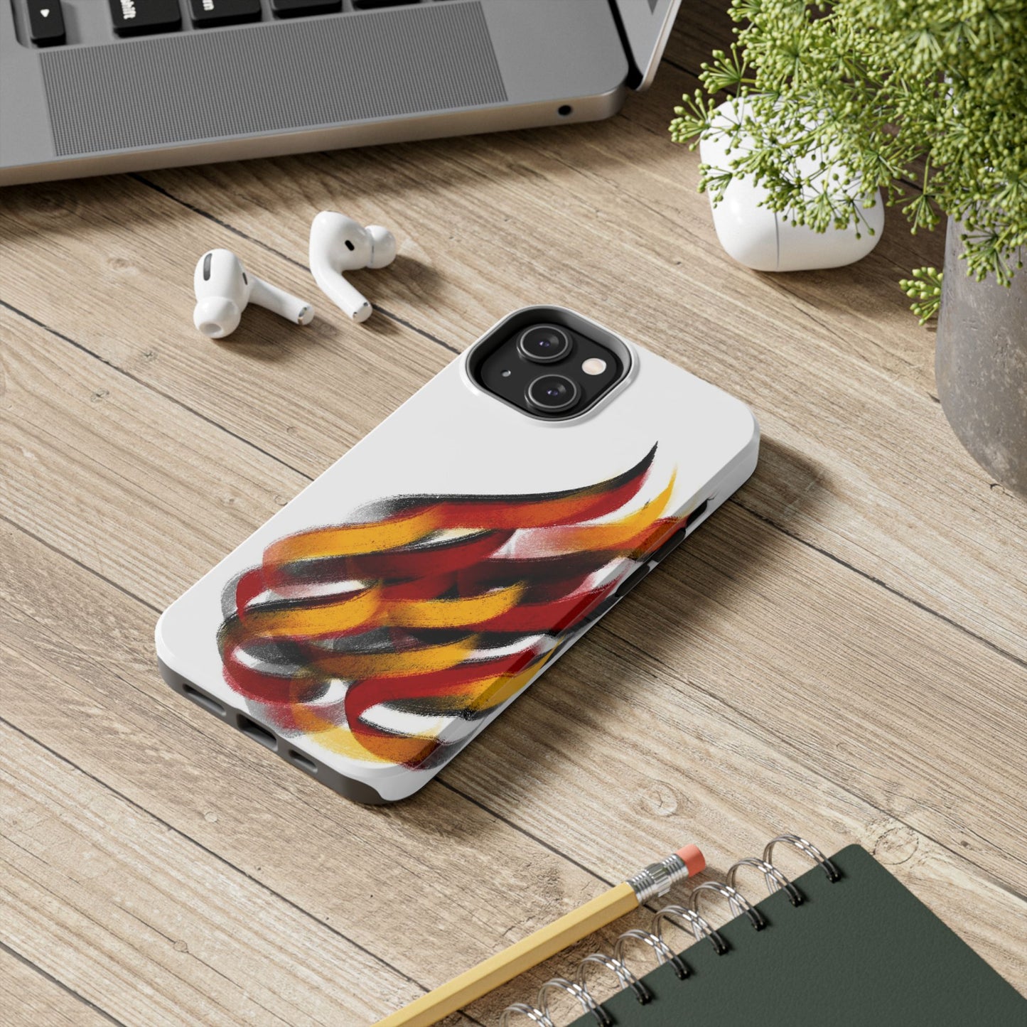 Phone Case Persian Calligraphy Modern Handwriting.