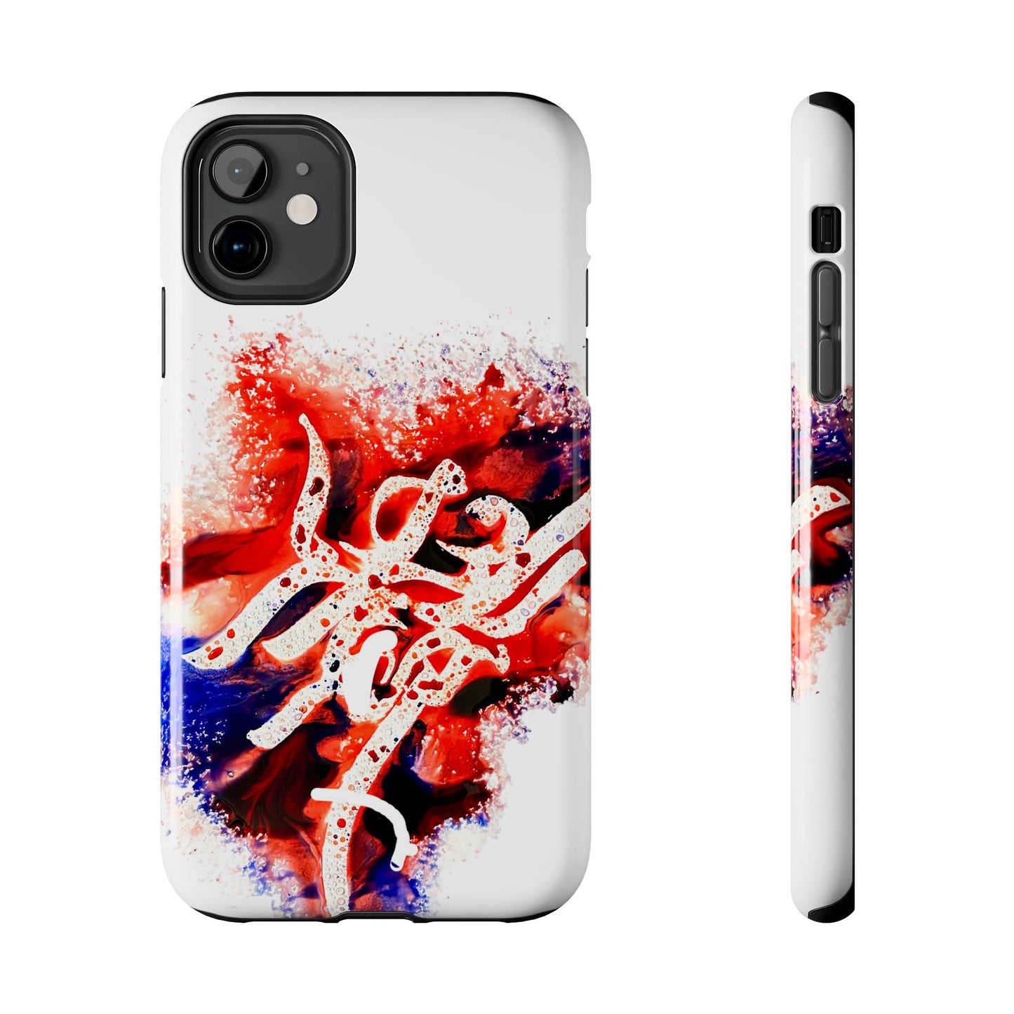 Candle Calligraphy Phone Case - Persian Art Inspired Beautiful Girl Design