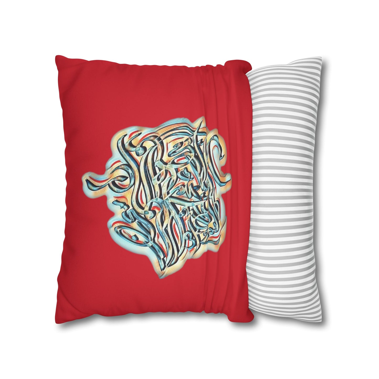 Modern Digital Painting ' Faux Suede Pillowcase - Home Design