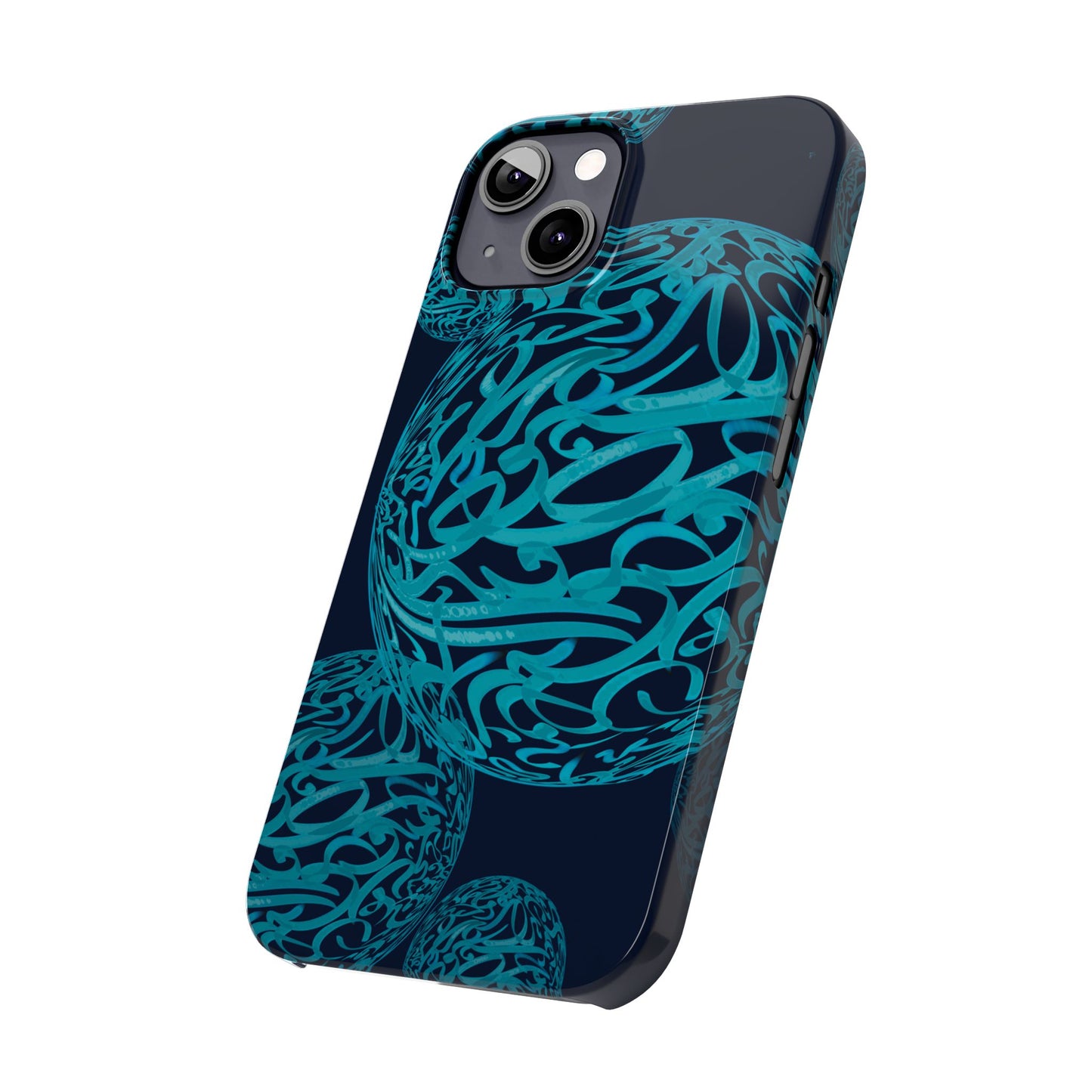 ' Modern Art Slim Phone Case -LOVE