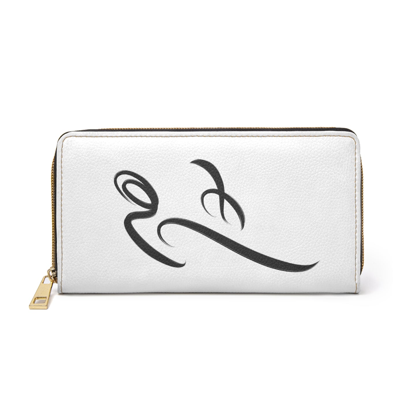 Hich Handwritten Persian Calligraphy Zipper Wallet