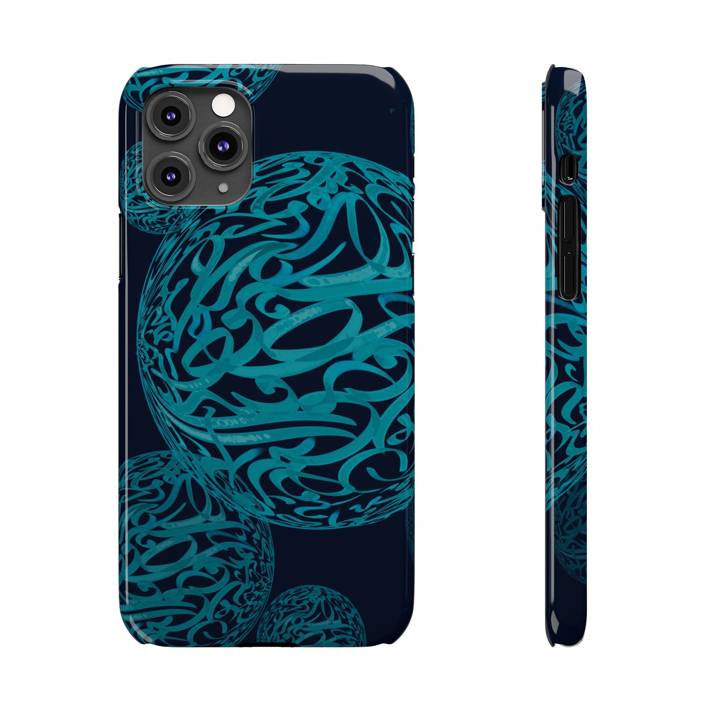' Modern Art Slim Phone Case -LOVE