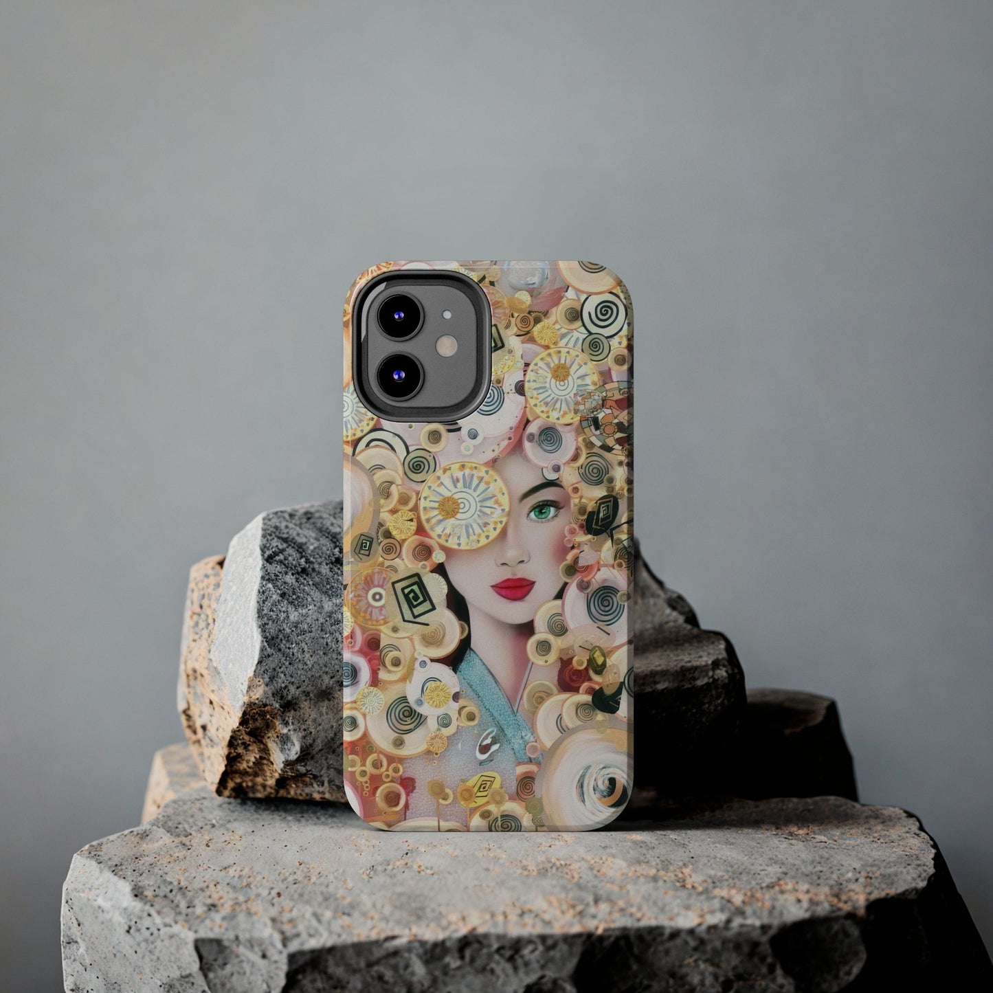 Phone Case - Persian Art Inspired Beautiful Girl Design