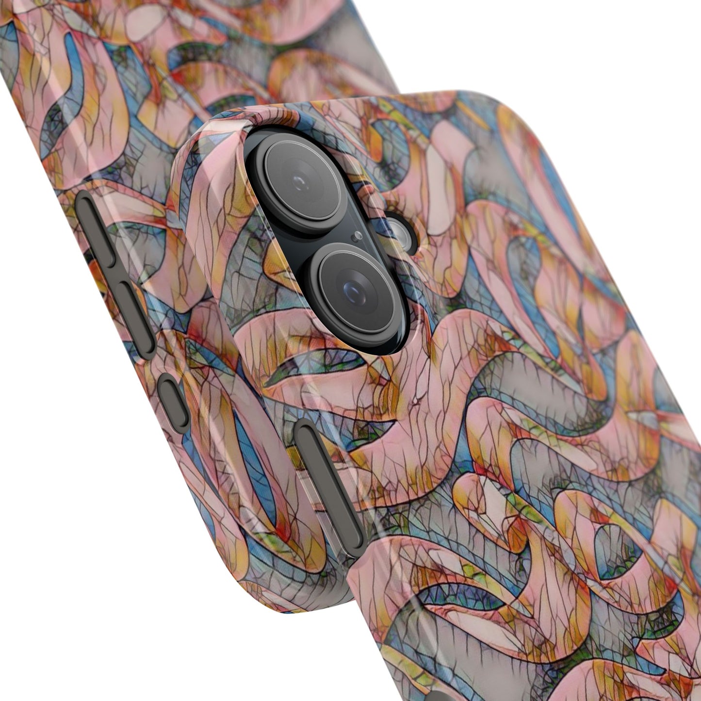 ' Modern Art Slim Phone Case -LOVE I-
