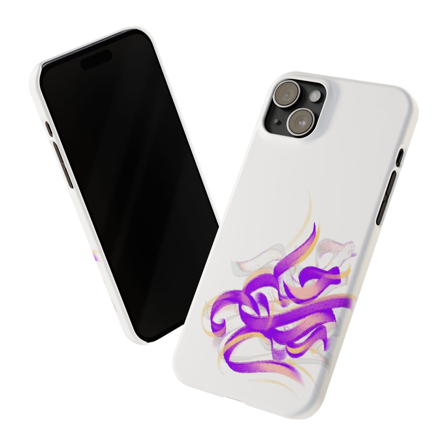 Copy of ' Modern Art Slim Phone Case-Lily
