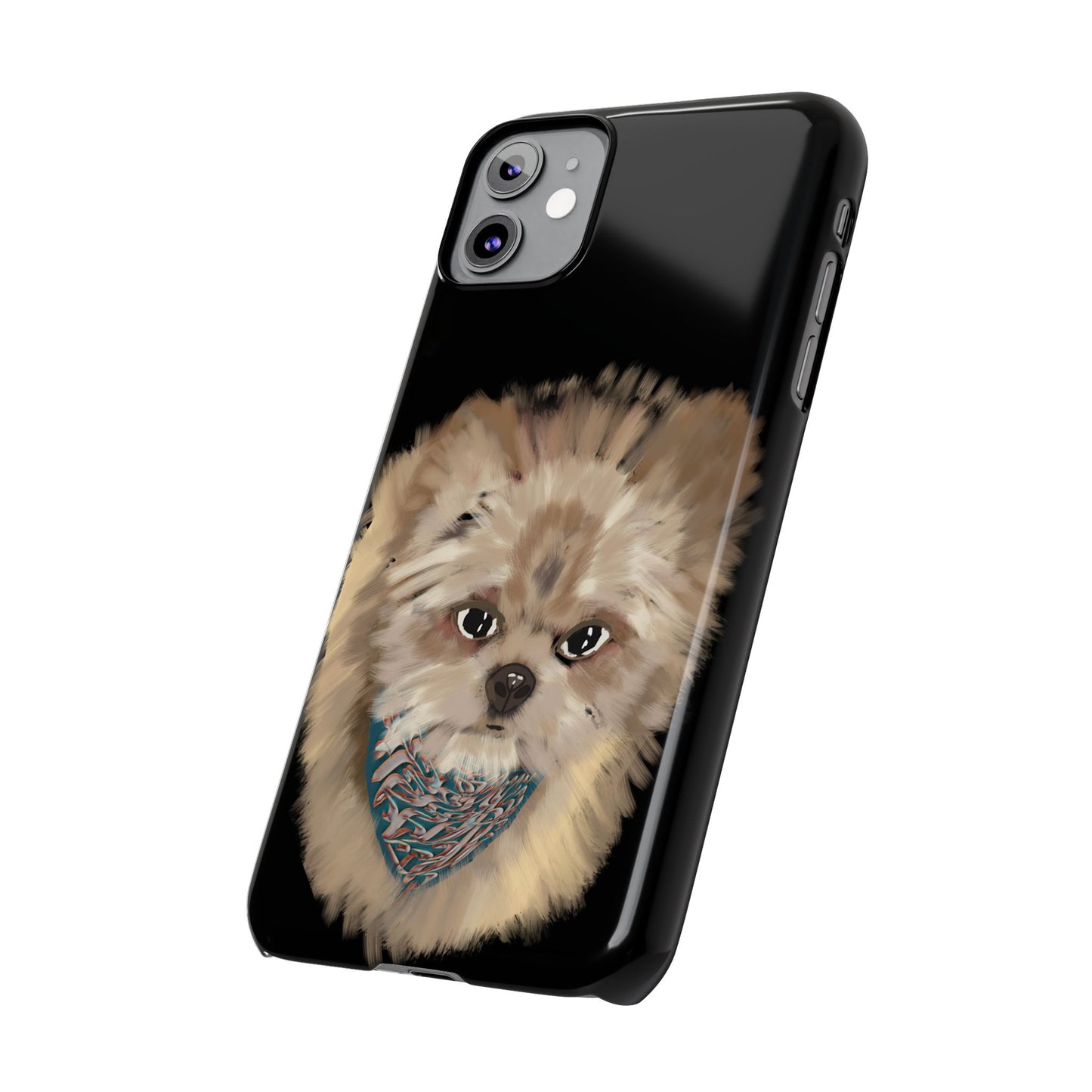 Copy of Copy of Copy of Copy of ' Modern Art Slim Phone Case -LOVE I-