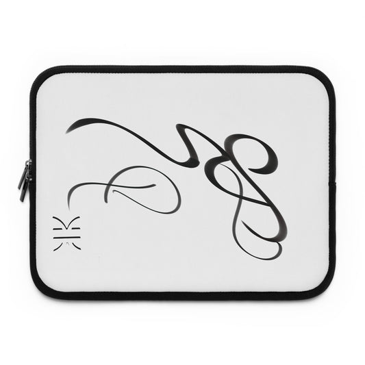 Laptop Sleeve - Modern  Calligraphy Design Hich series