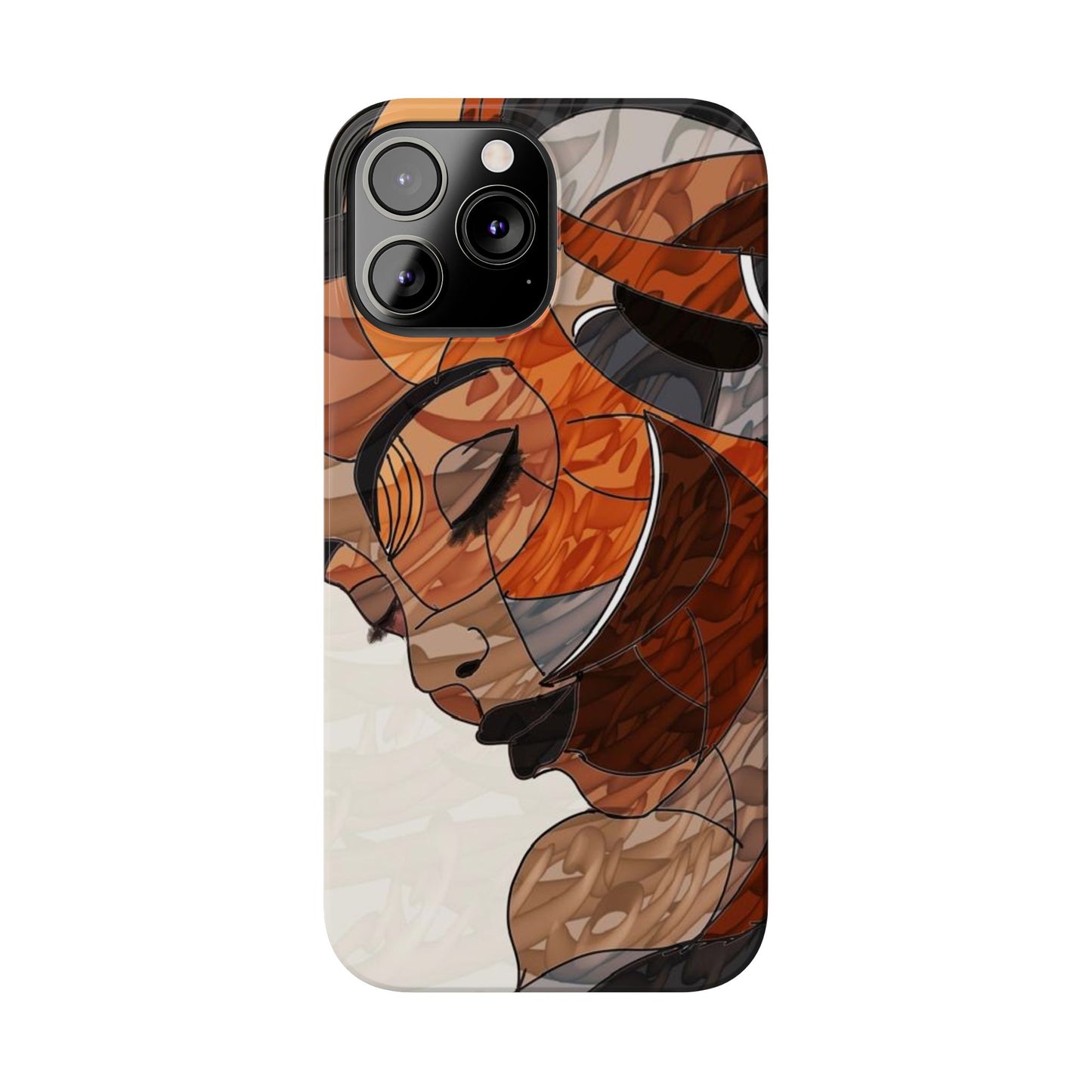 ' Modern Art Slim Phone Case -LOVE