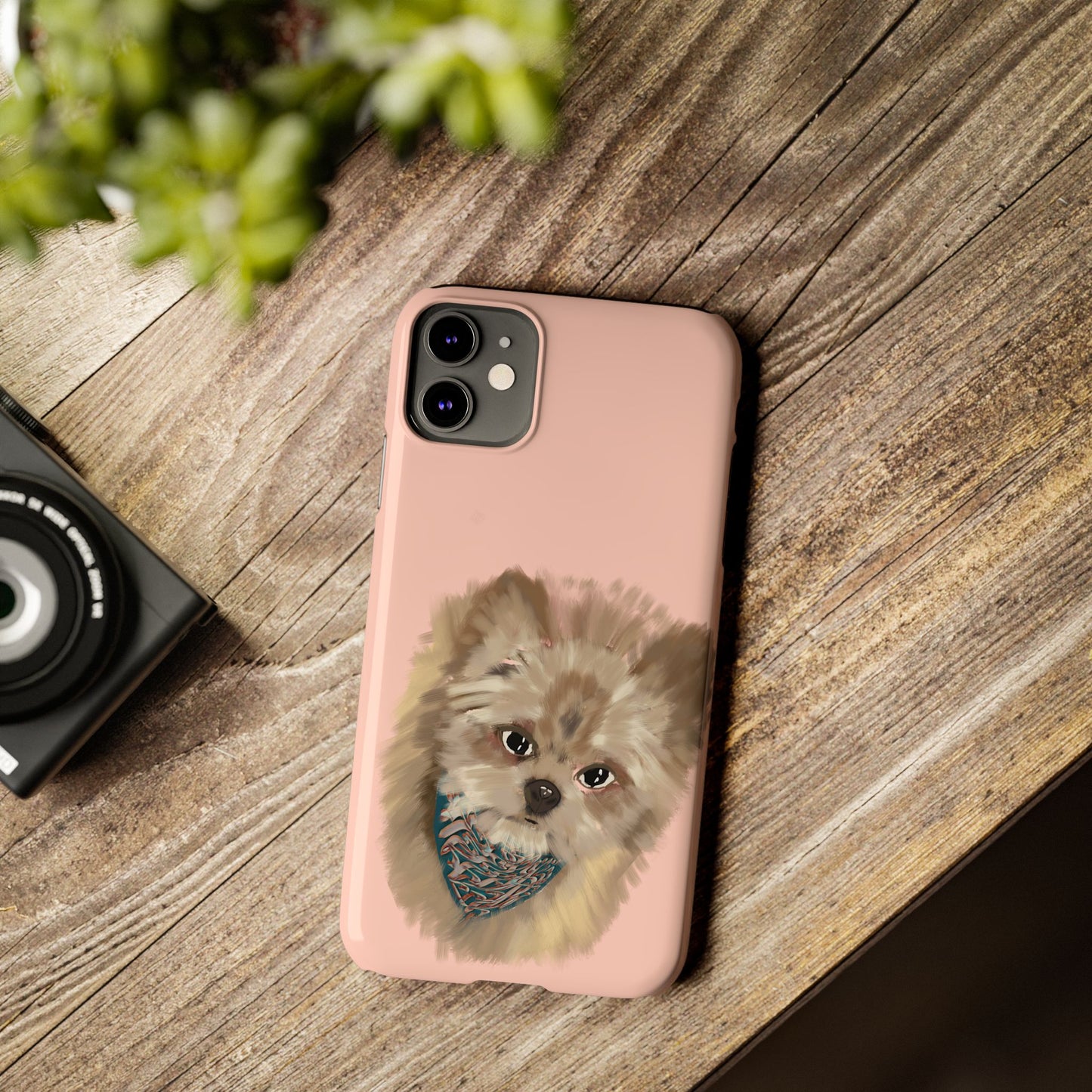 ' Modern Art Slim Phone Case-Lily