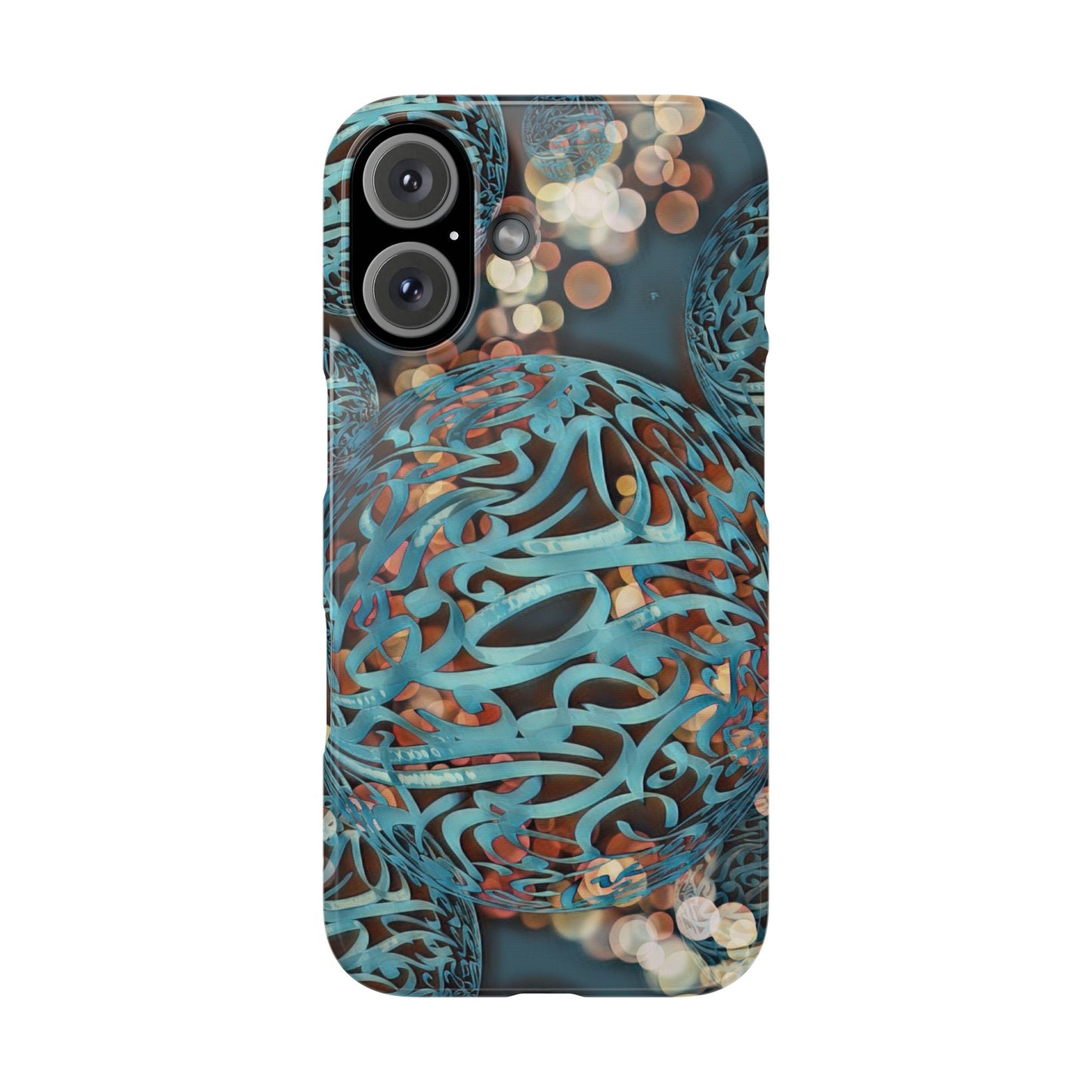 ' Modern Art Slim Phone Case -LOVE