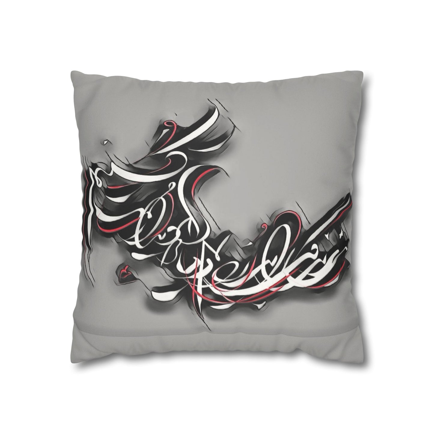 Kalli K Pillowcase Modern Calligraphy Design