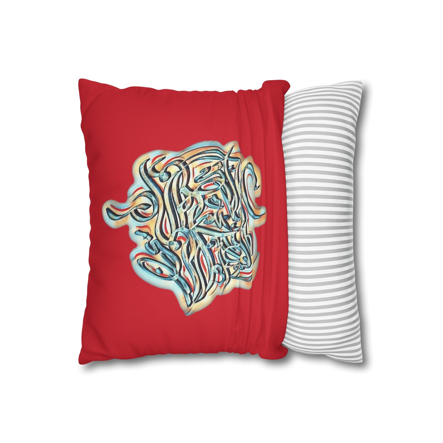 Modern Digital Painting ' Faux Suede Pillowcase - Home Design