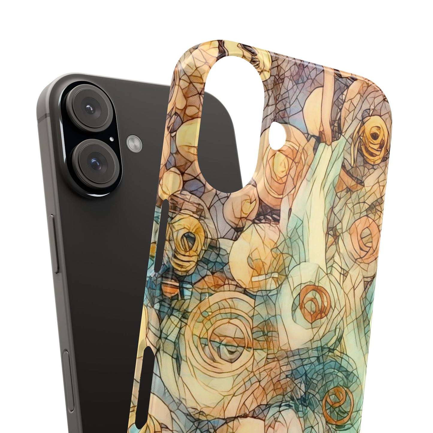 . ' Modern Art Slim Phone Case -.