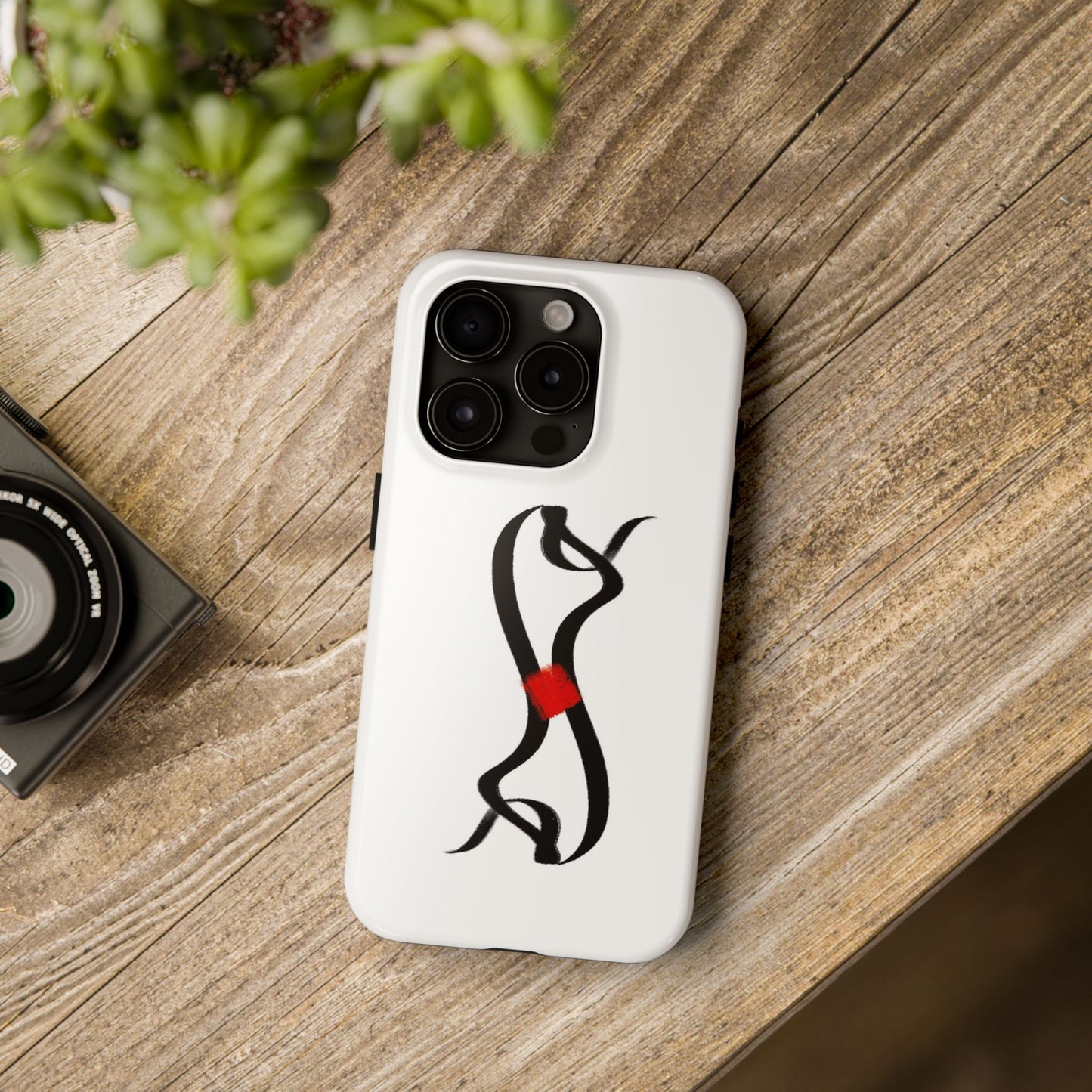 Phone Case Persian Calligraphy Modern Handwriting.