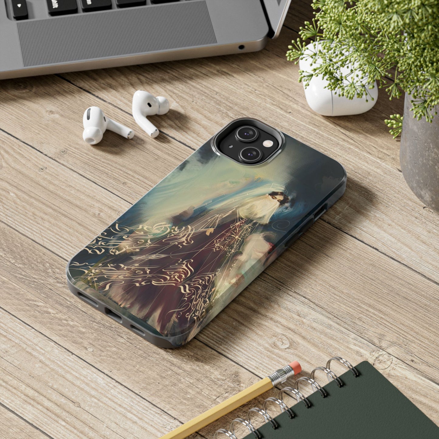 Phone Case Persian Calligraphy painting