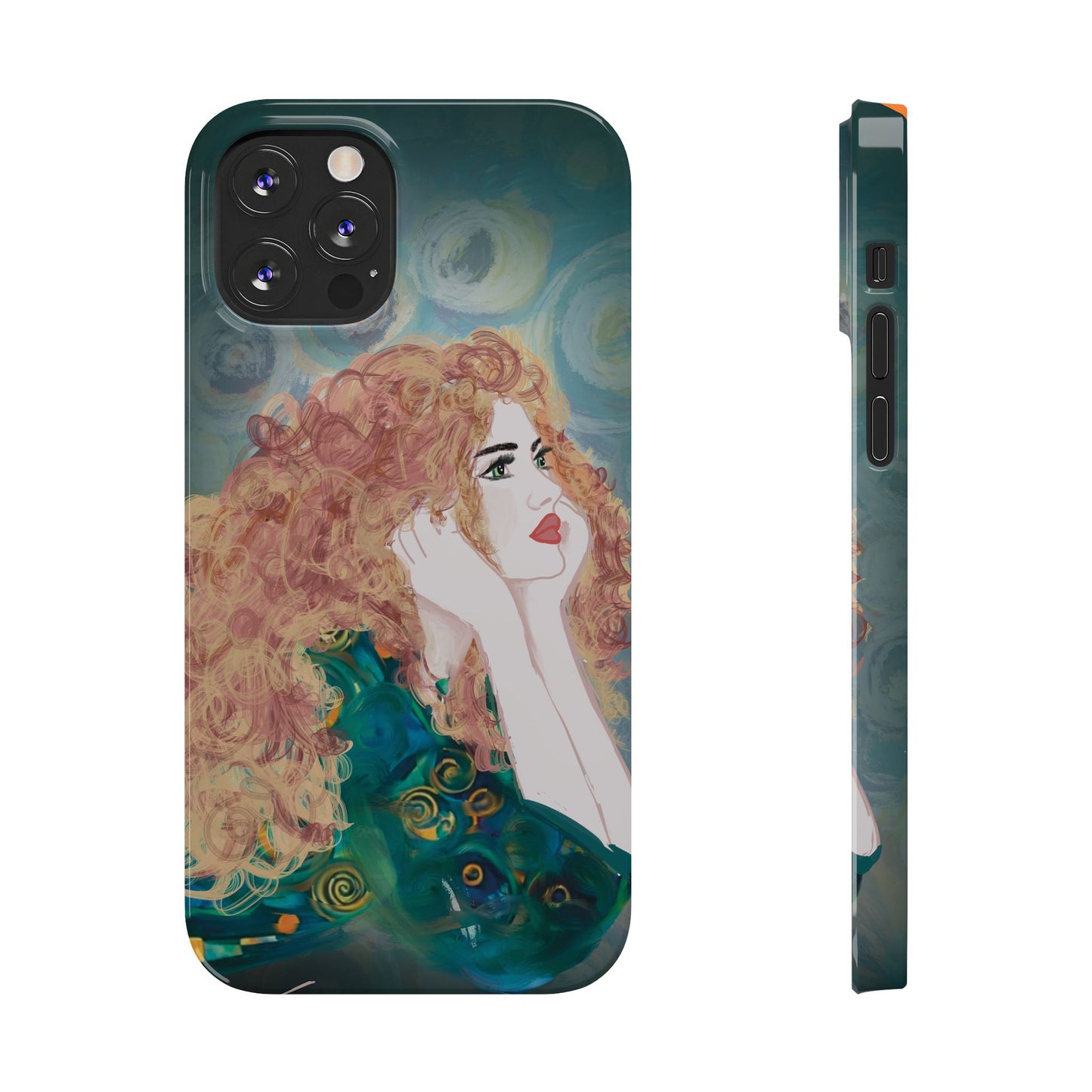 Copy of ' Modern Art  Slim Phone Case -LOVE
