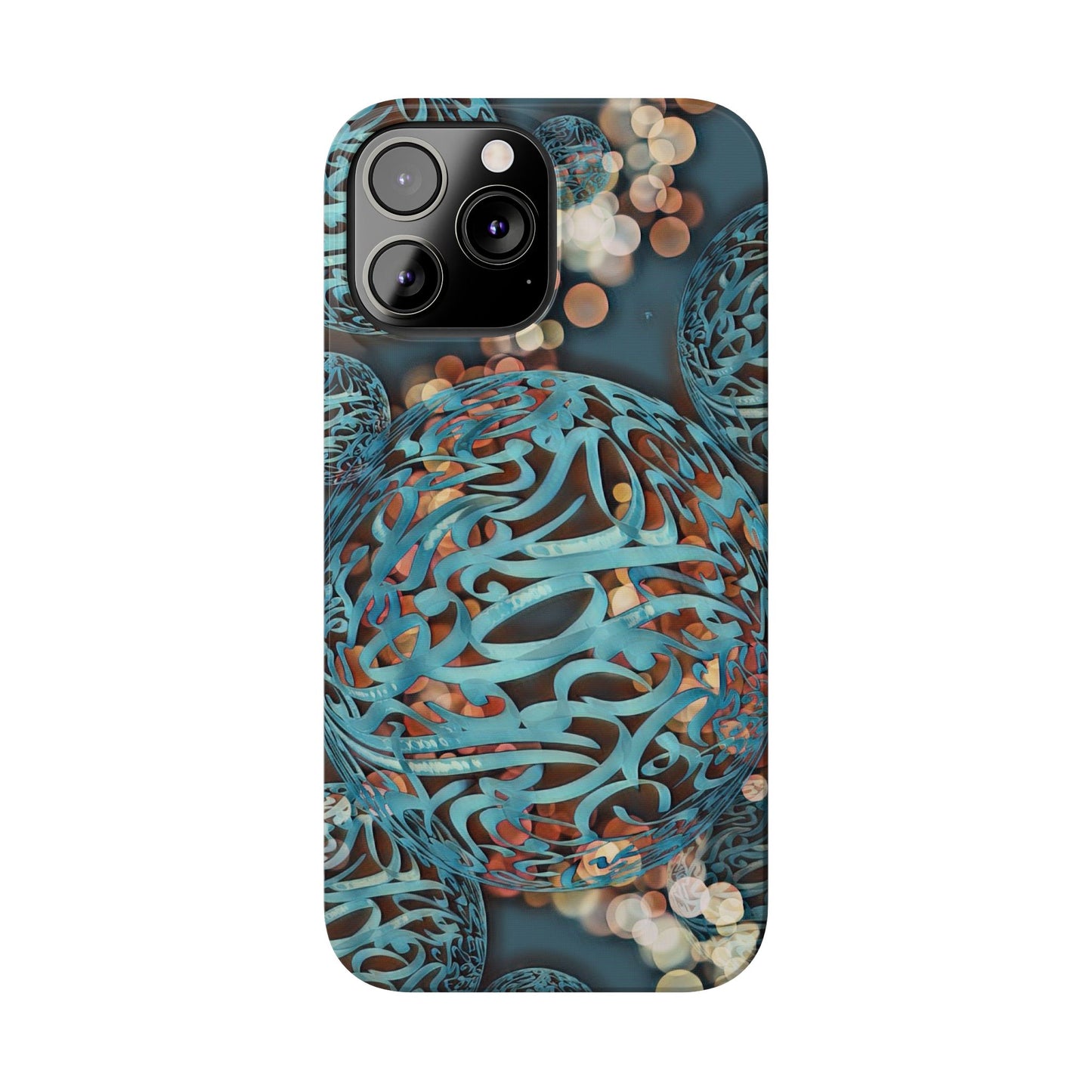 ' Modern Art Slim Phone Case -LOVE