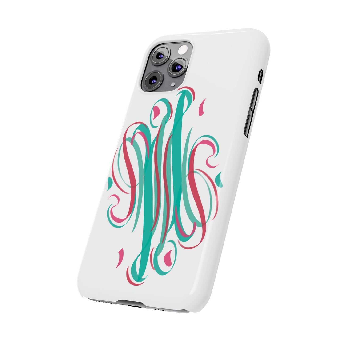 Spring inspired Modern Art Slim Phone Case -,