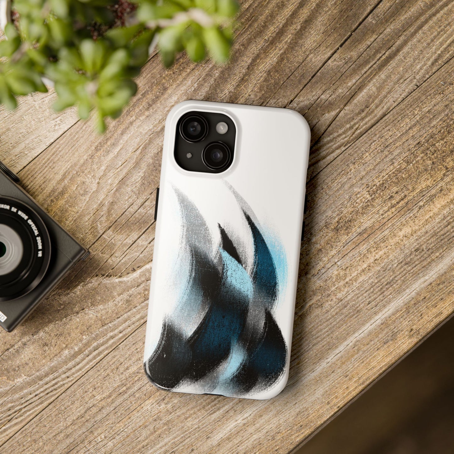 Phone Case Calligraphy strokes Tough Phone Case