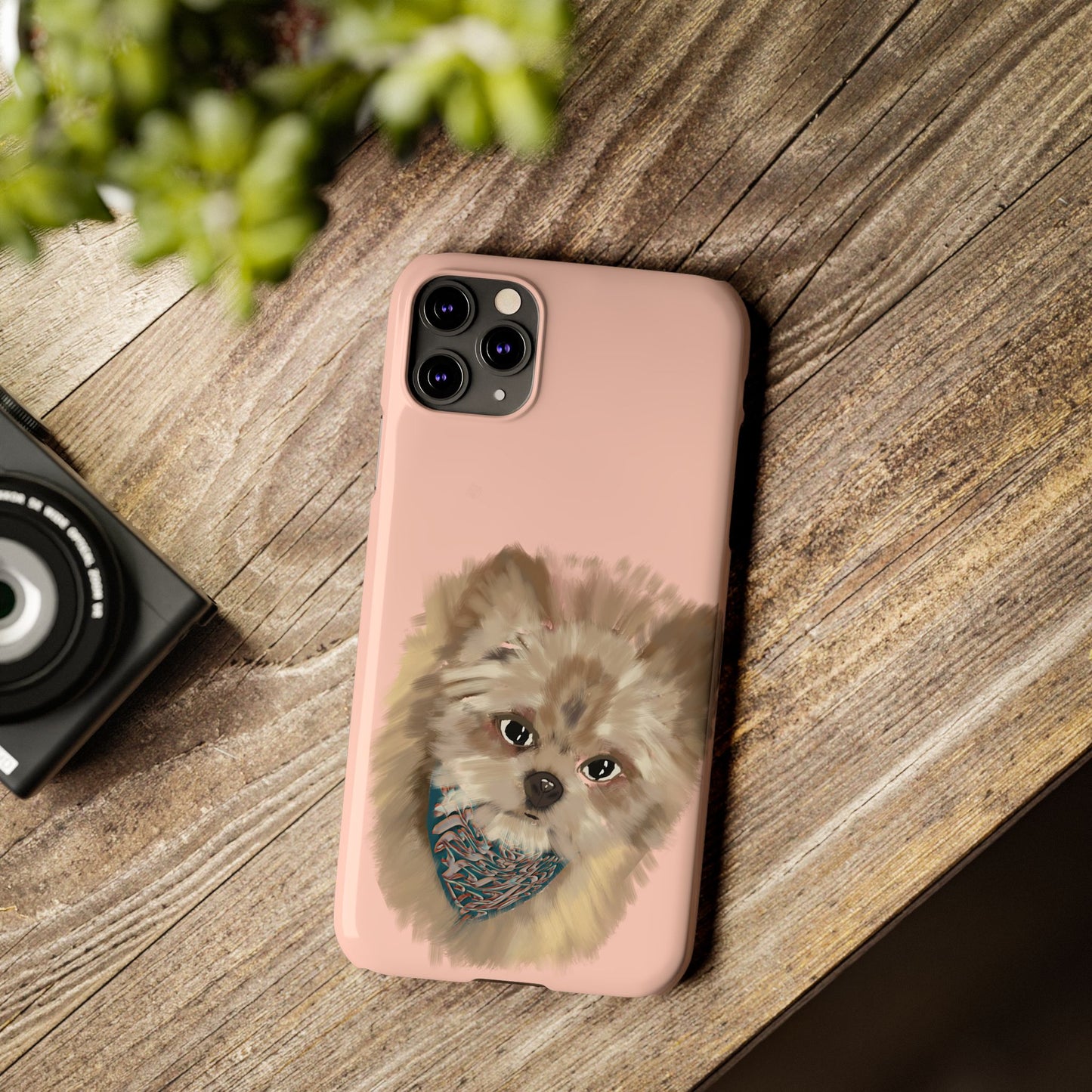 ' Modern Art Slim Phone Case-Lily
