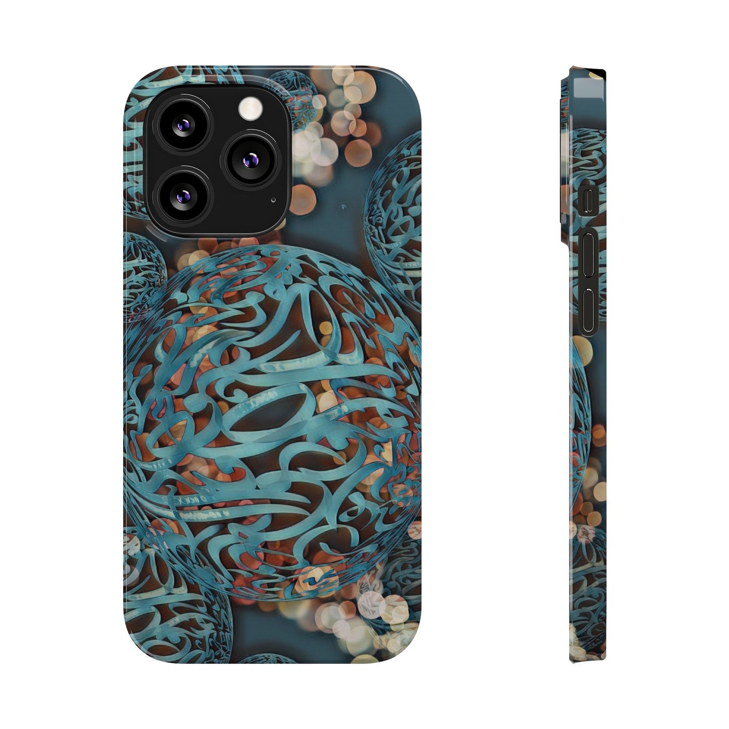 ' Modern Art Slim Phone Case -LOVE