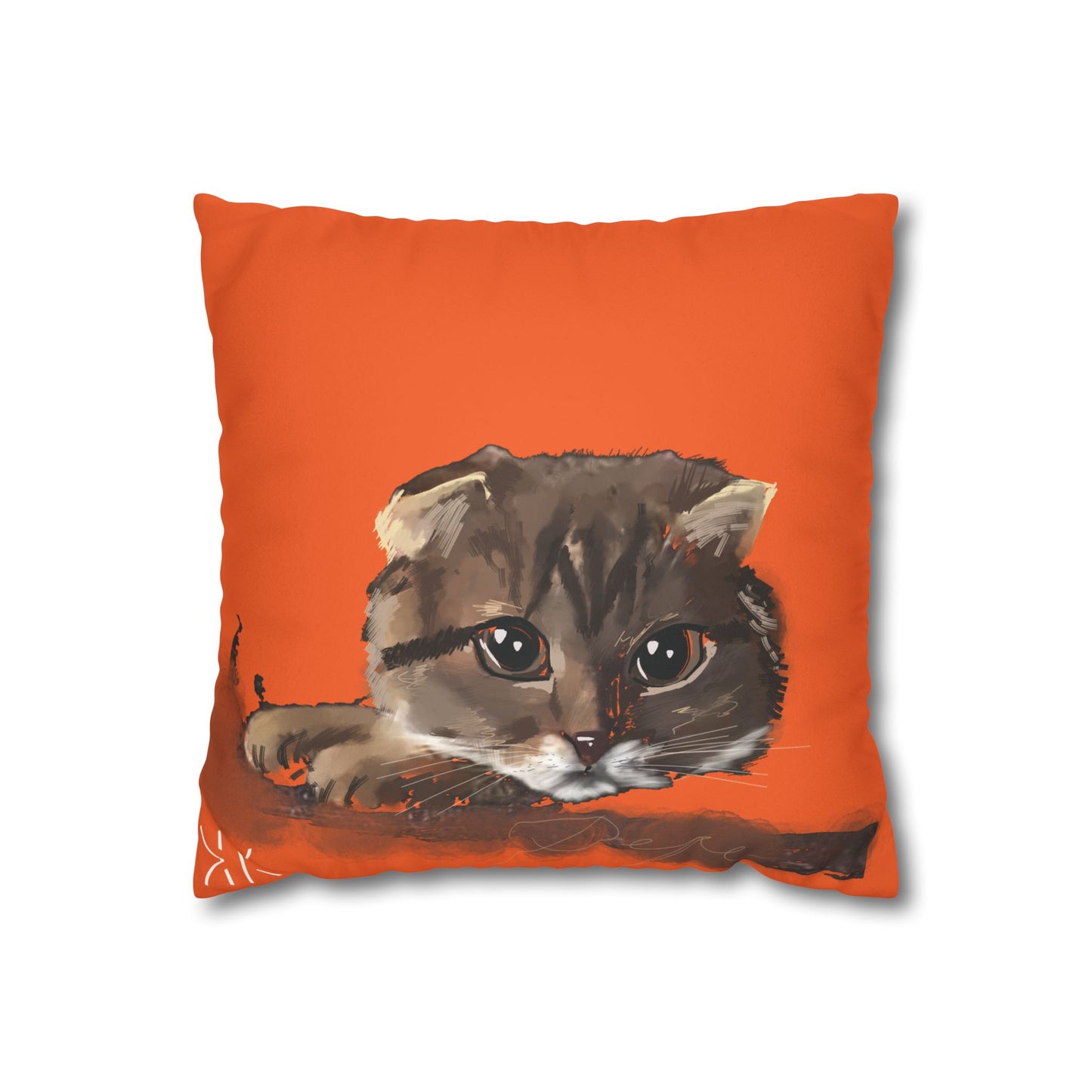 Pepe Pillowcase - Modern Art Portrait Watercolour Design