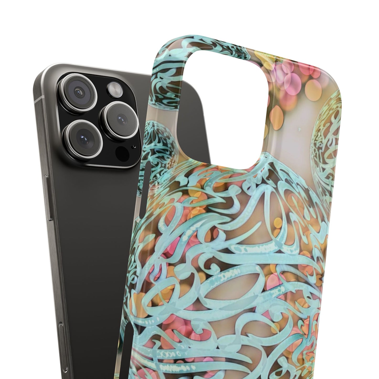 Copy of Copy of Copy of ' Modern Art Slim Phone Case -LOVE I-