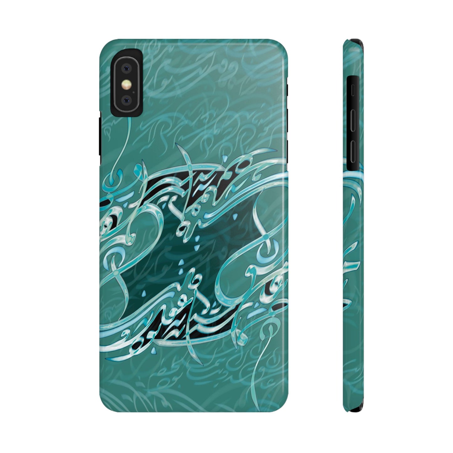 ' Modern Calligraphy Art Slim Phone Case