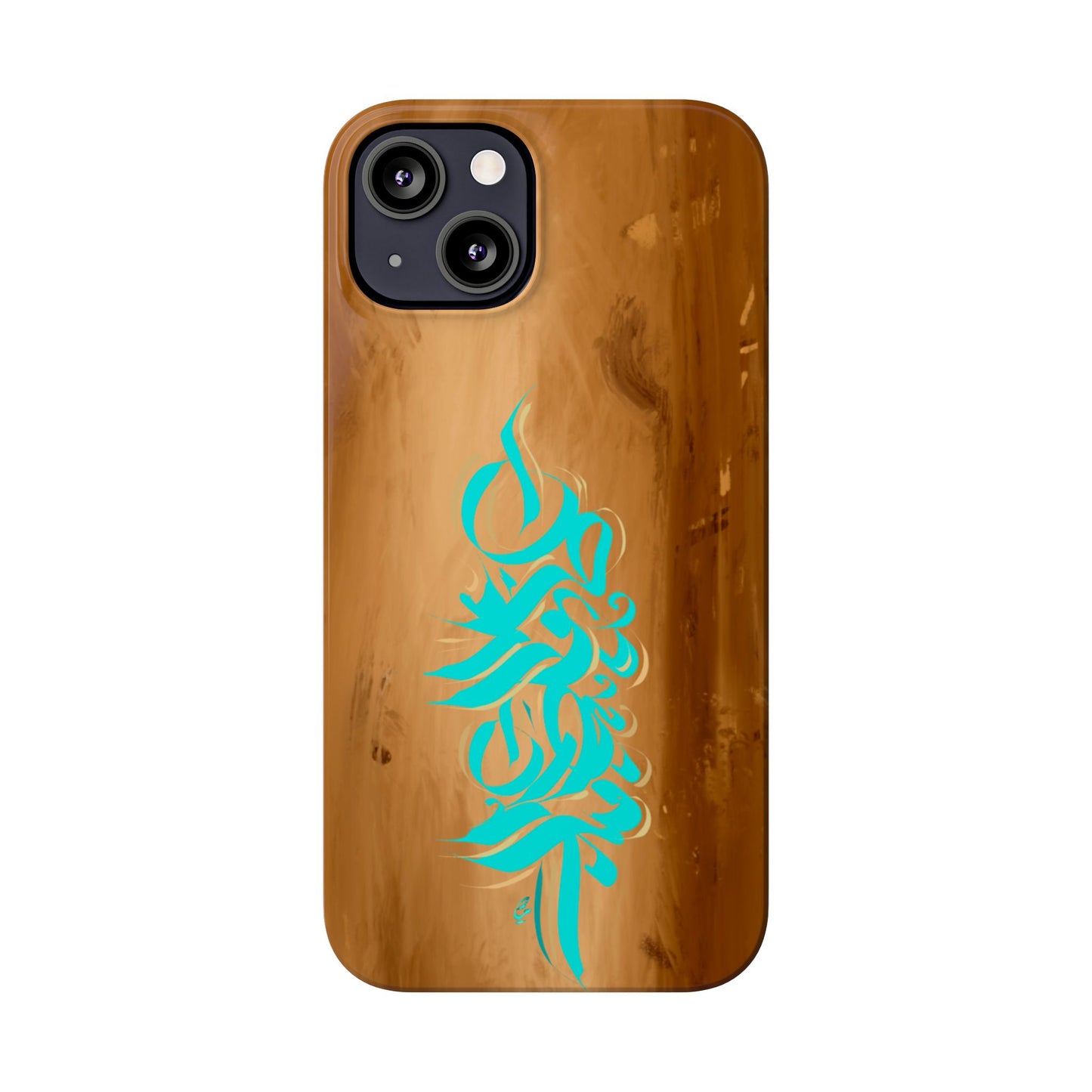 Modern Art Slim Phone Case -LOVE
