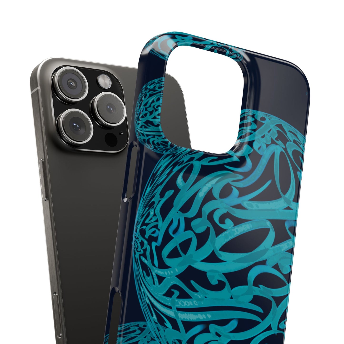 ' Modern Art Slim Phone Case -LOVE
