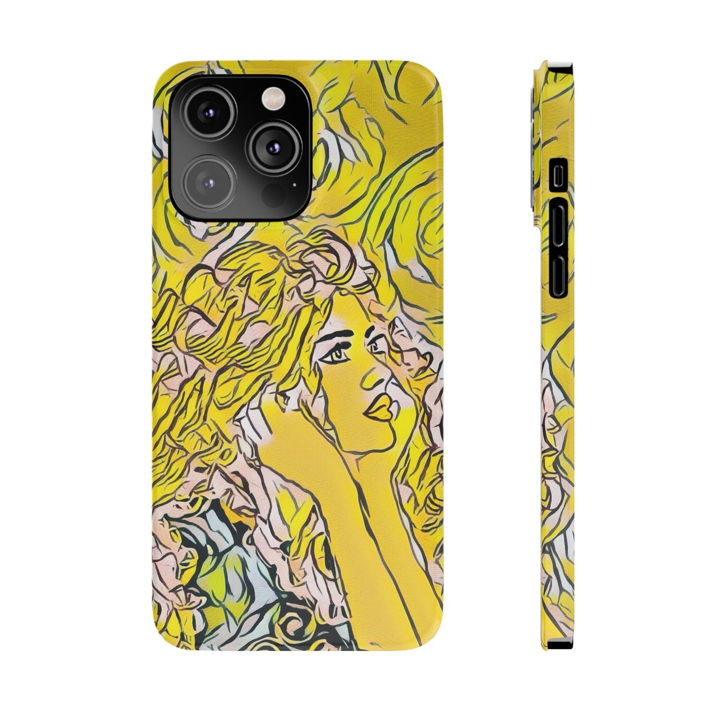 ' Modern Art Slim Phone Case -