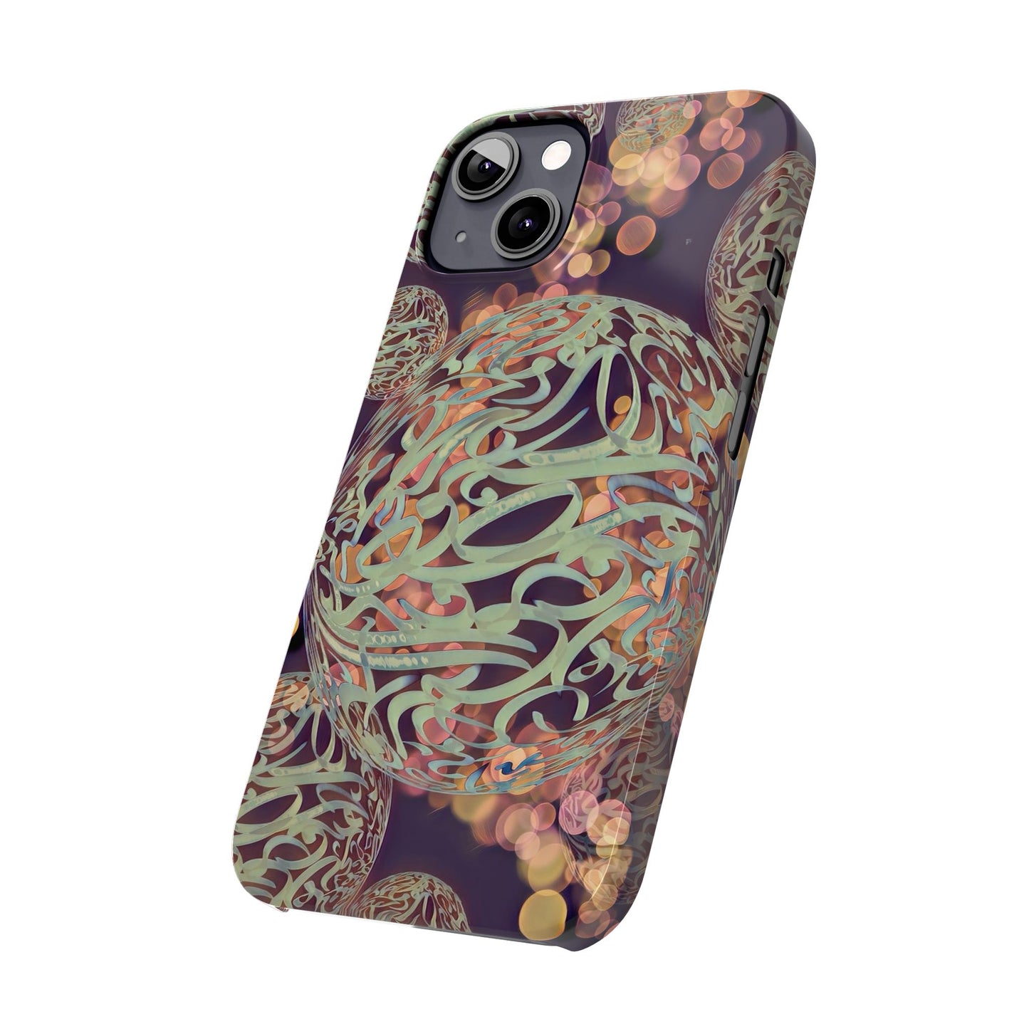 Copy of Copy of ' Modern Art Slim Phone Case -LOVE I-
