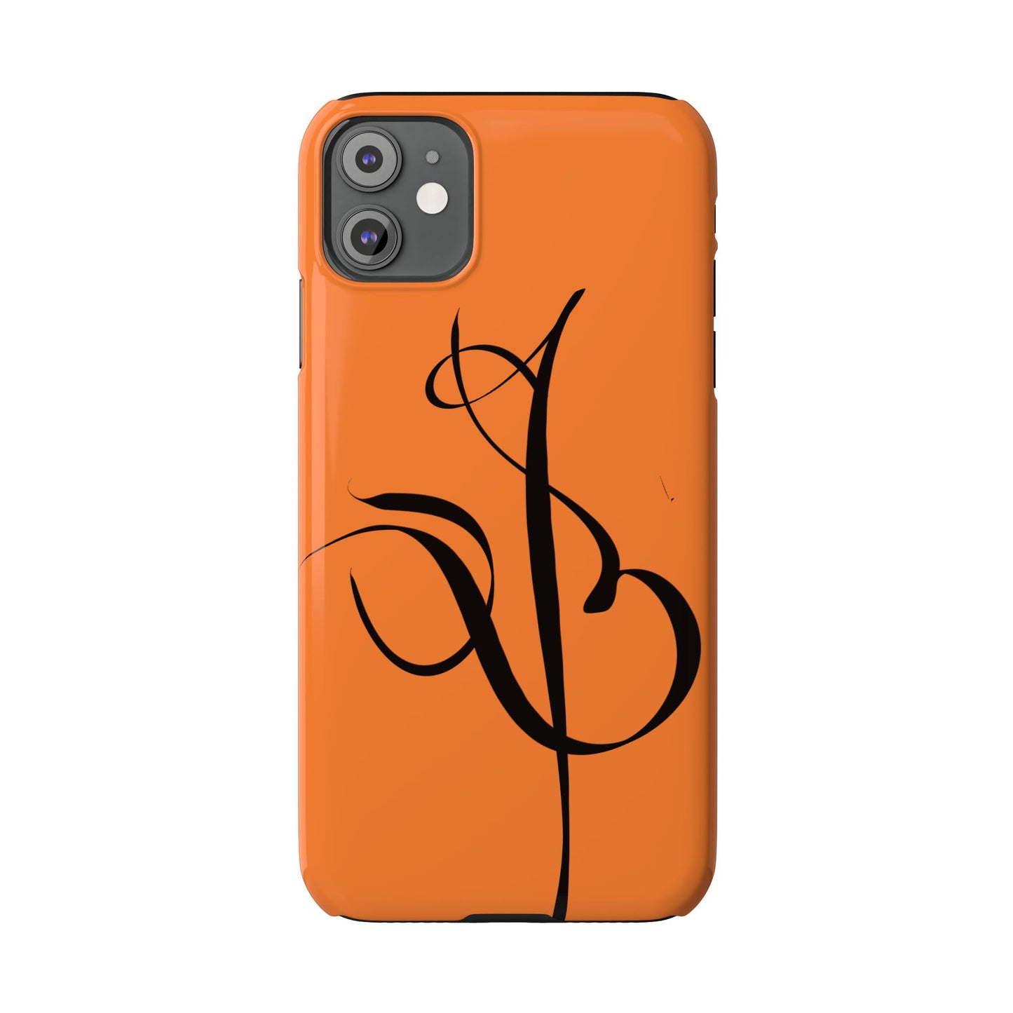 ' Modern Art Slim Phone Case -LOVE,