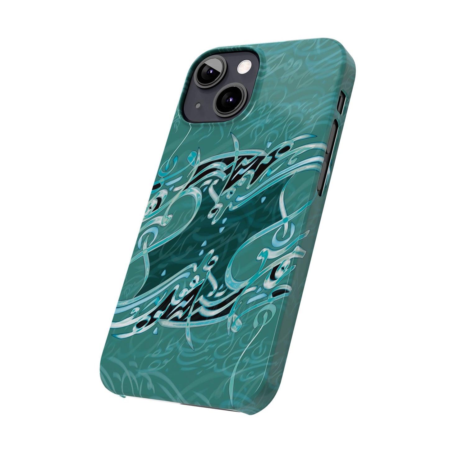 ' Modern Calligraphy Art Slim Phone Case