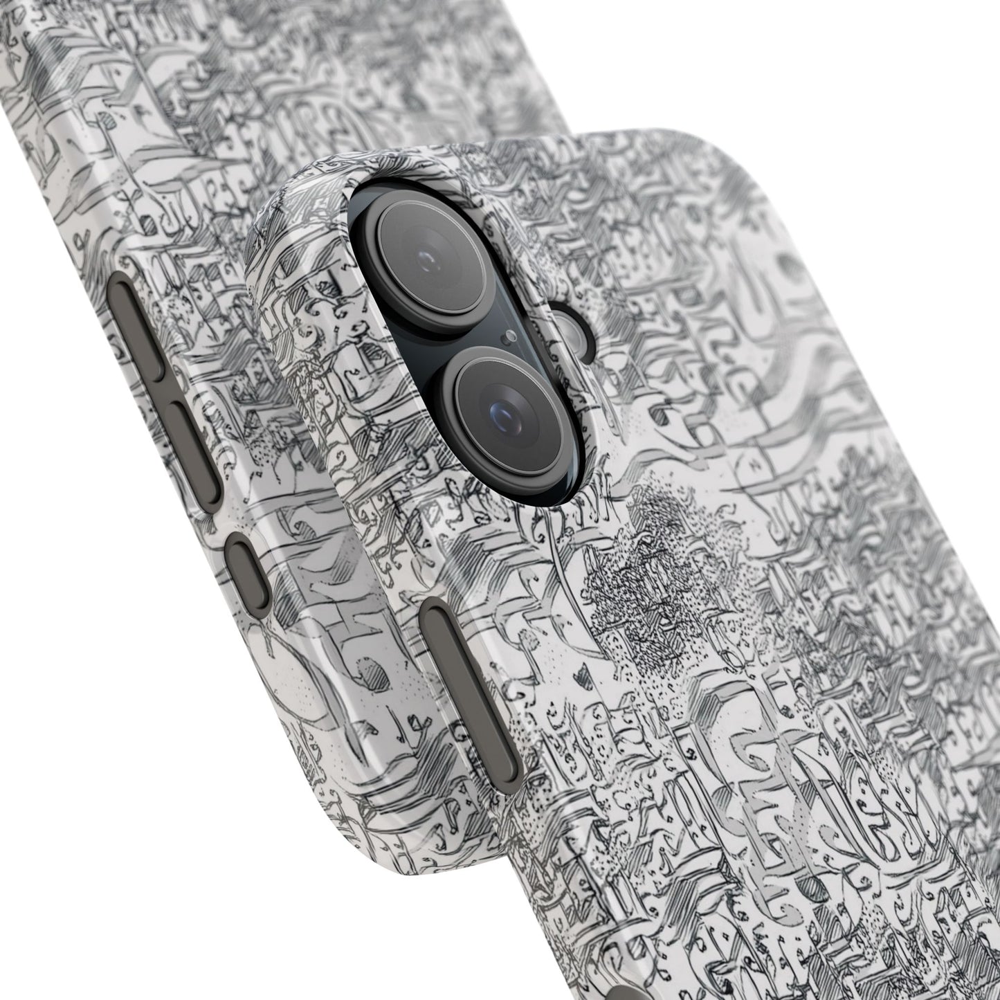.ه,- ' Modern Art Slim Phone Case -LOVE I- I -.