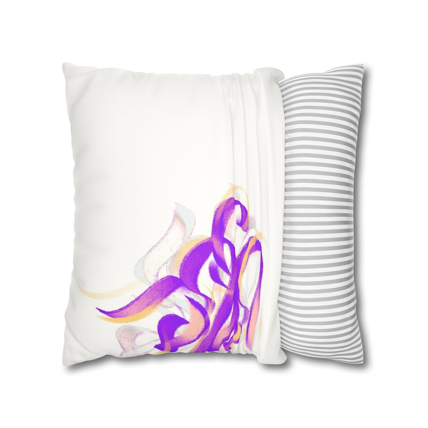 Square Pillowcase - Persian Calligraphy, Modern Handwriting Design