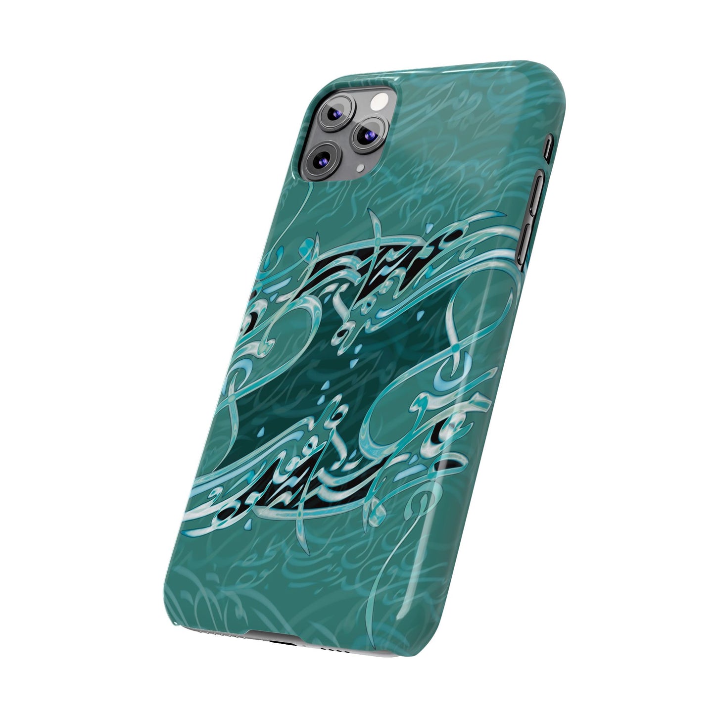 ' Modern Calligraphy Art Slim Phone Case