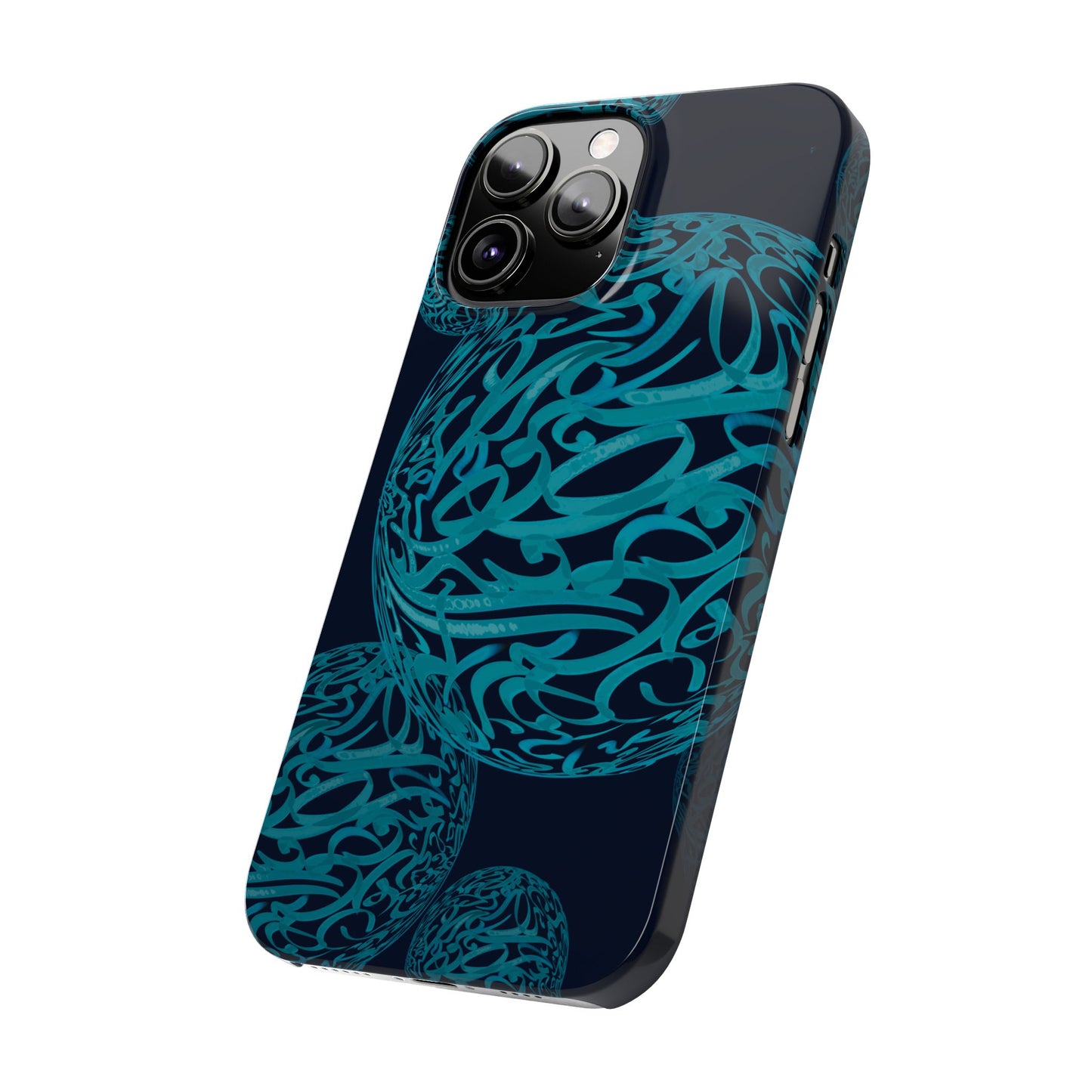 ' Modern Art Slim Phone Case -LOVE