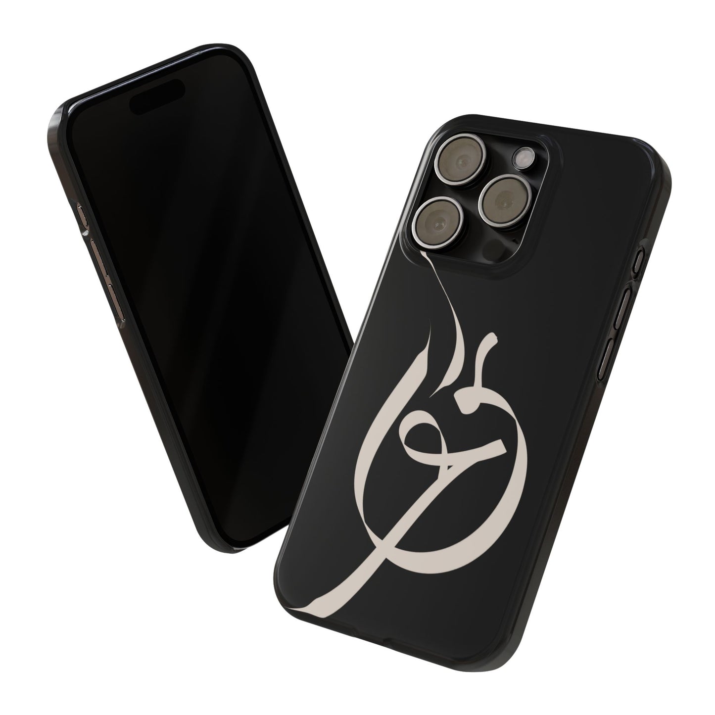 ' Modern Art Slim Phone Case -LOVE