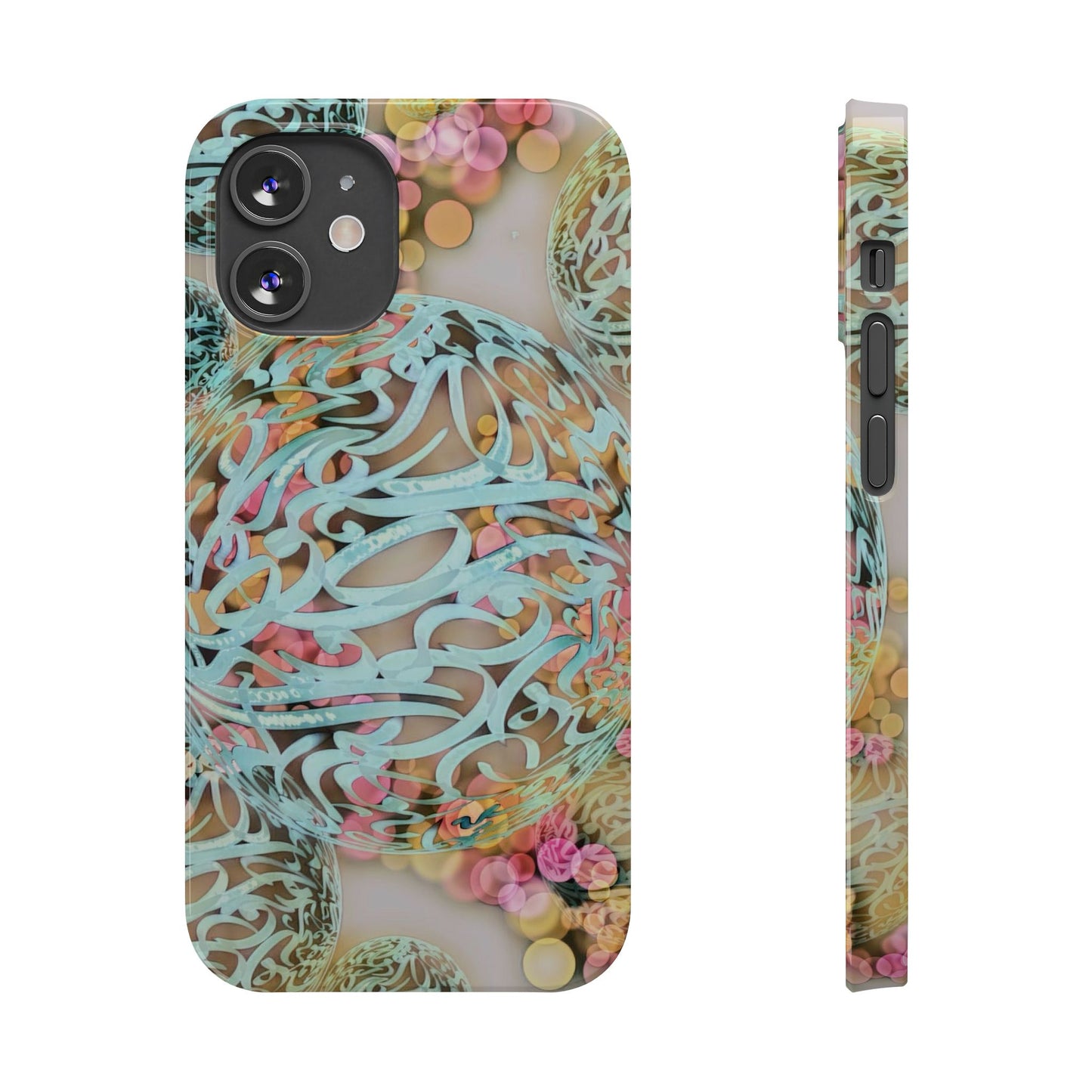 Copy of Copy of Copy of ' Modern Art Slim Phone Case -LOVE I-
