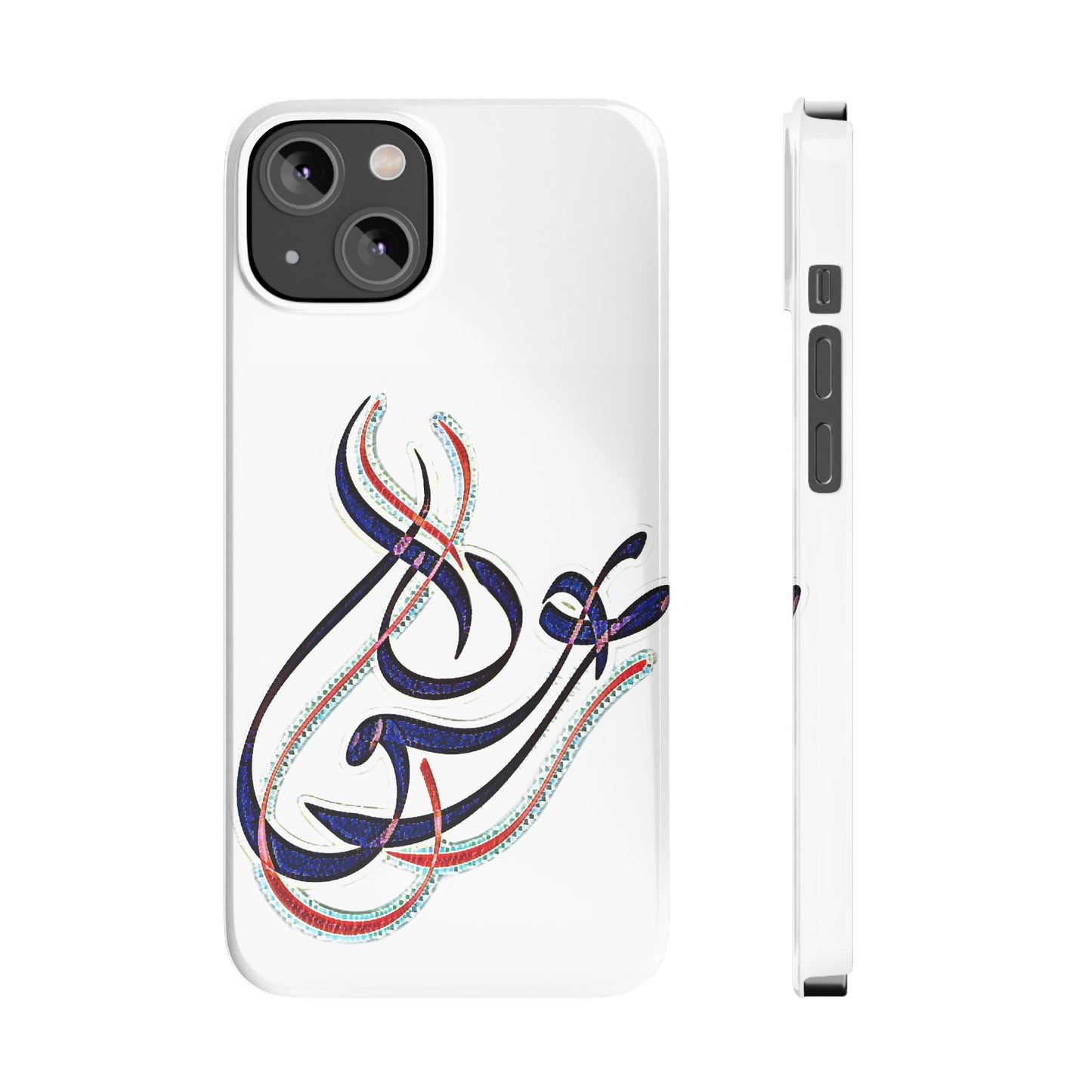 Modern Art Slim Phone Case - Eshgh (Love)
