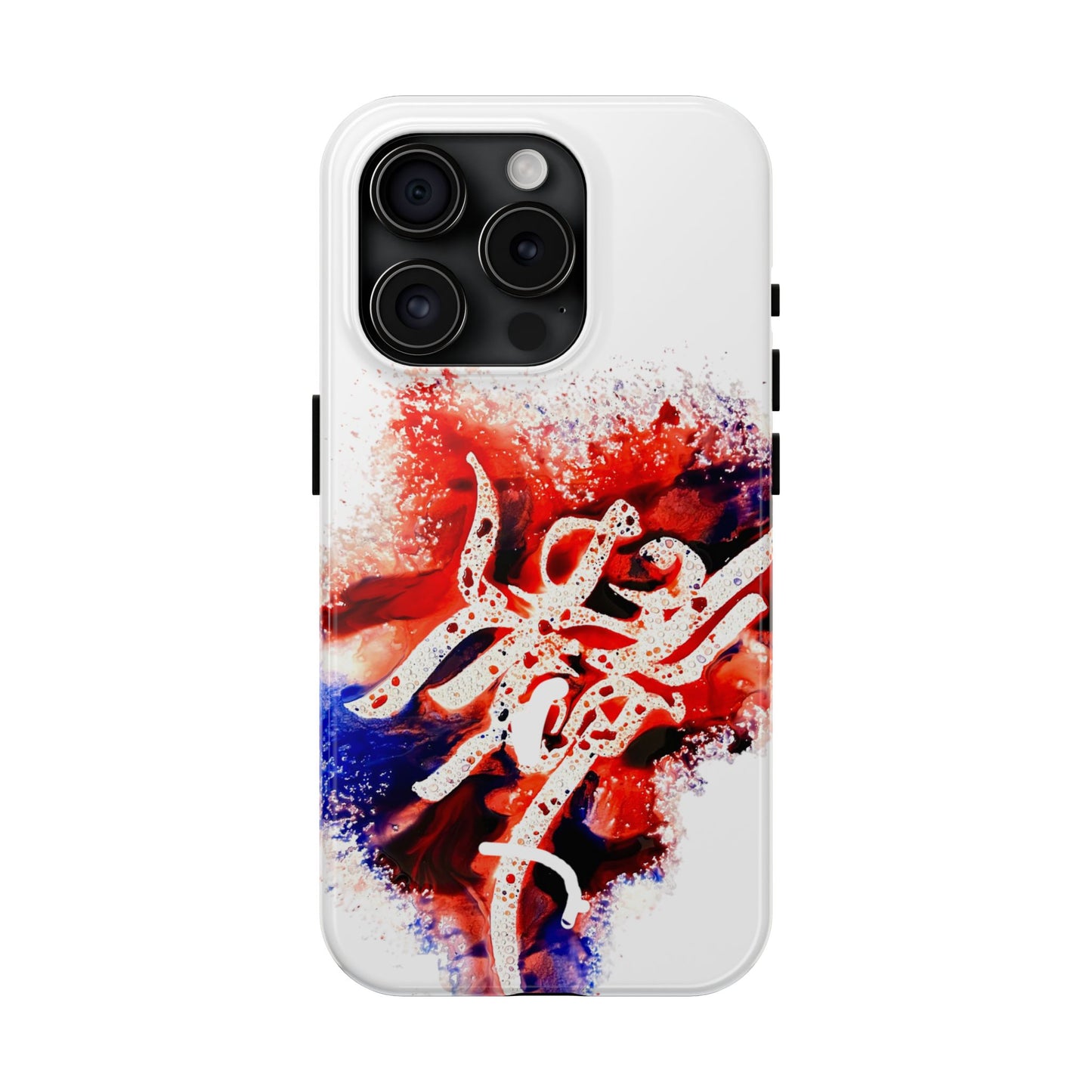 Candle Calligraphy Phone Case - Persian Art Inspired Beautiful Girl Design
