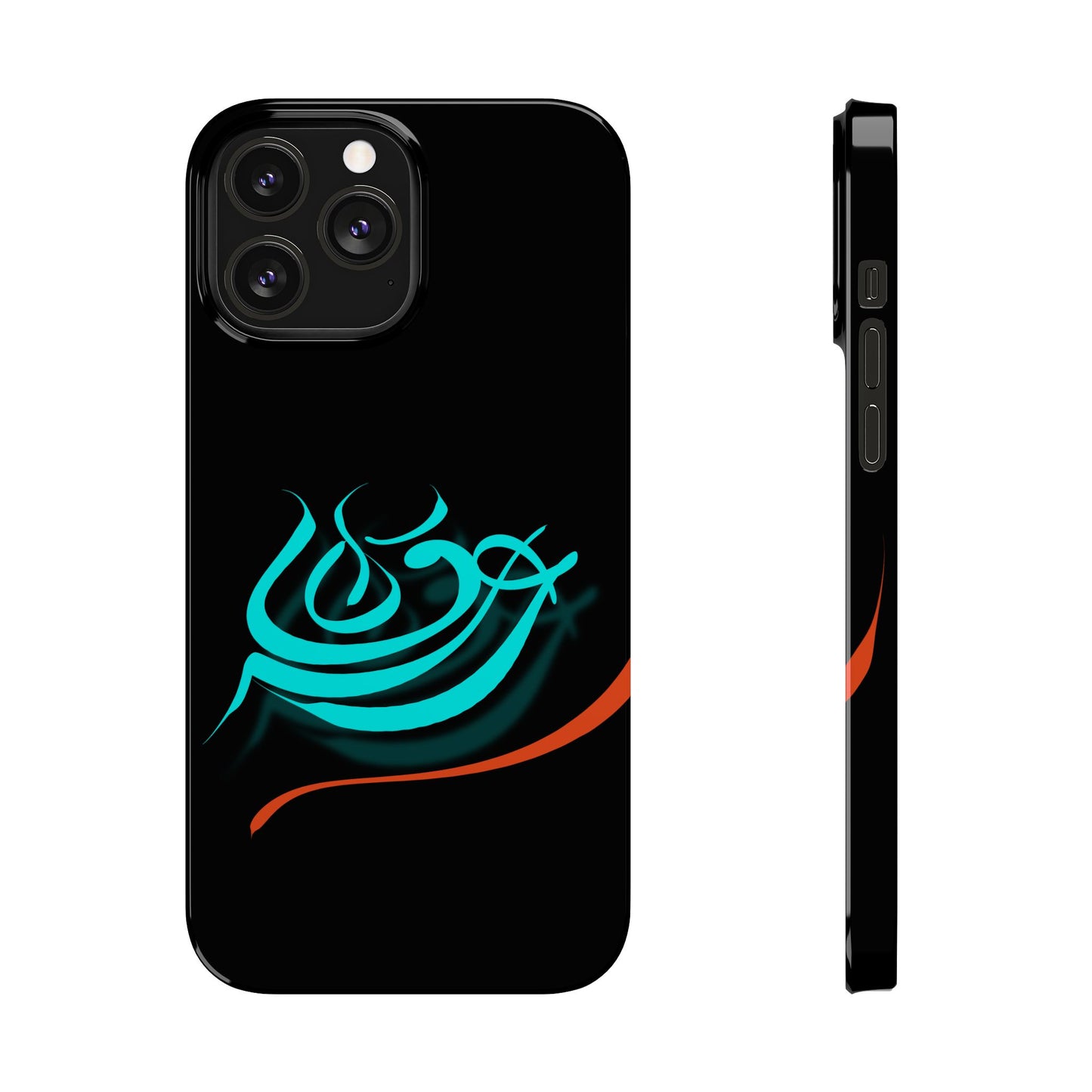 ' Modern Art Slim Phone Case -LOVE
