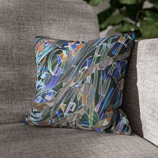 Modern art inspired beauty Faux Suede Square Pillow Cover l