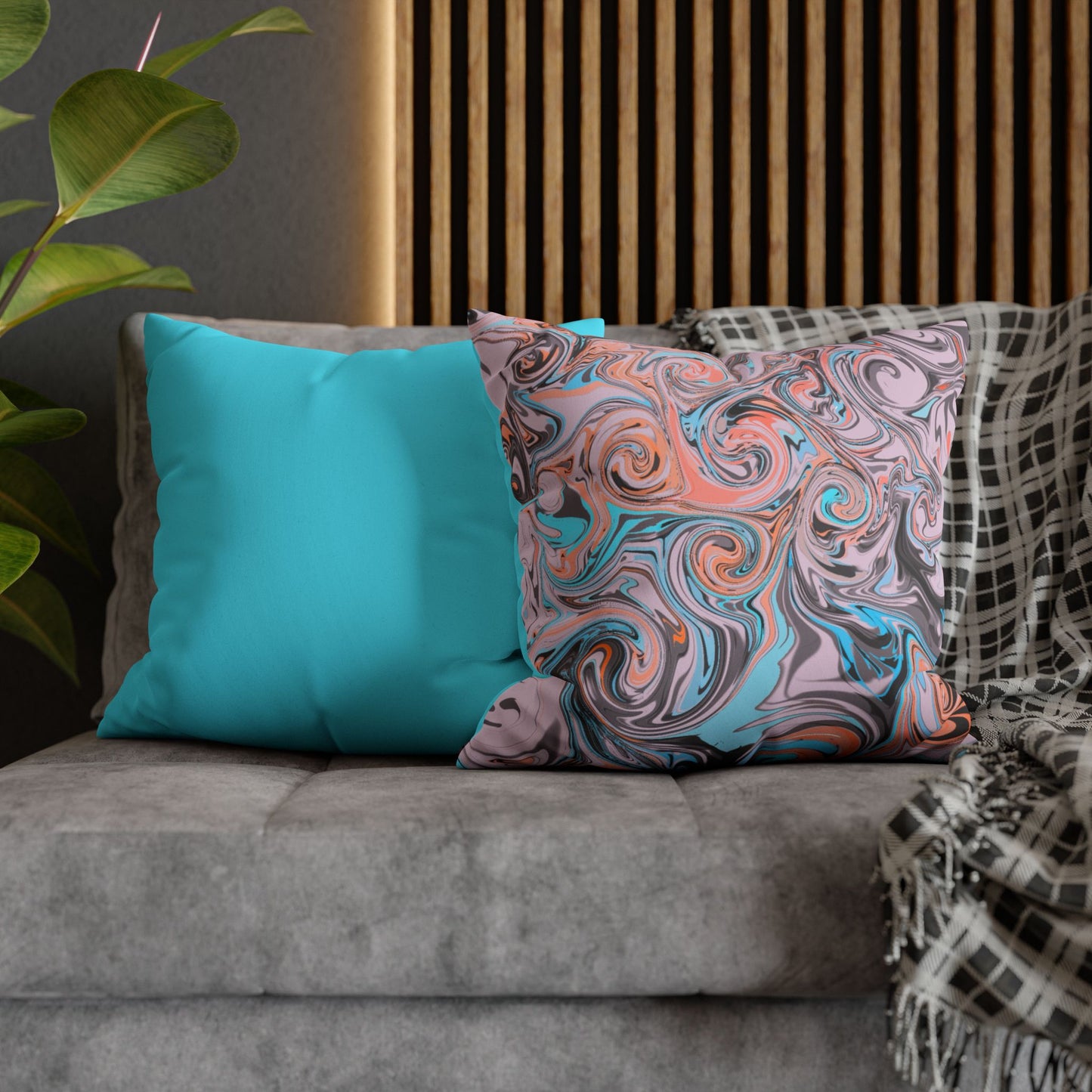 Pillowcase Set - Modern Calligraphy Design