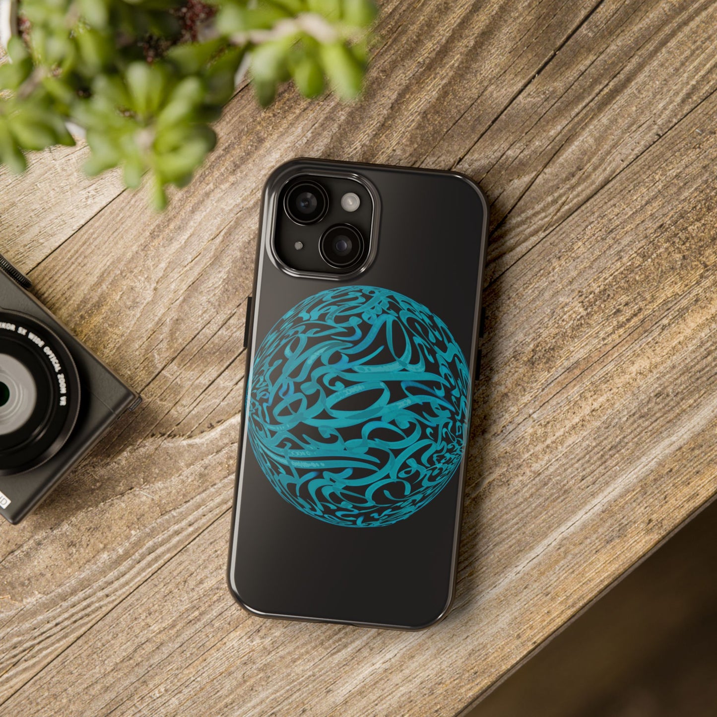 Phone Case Persian Calligraphy Modern Handwriting.